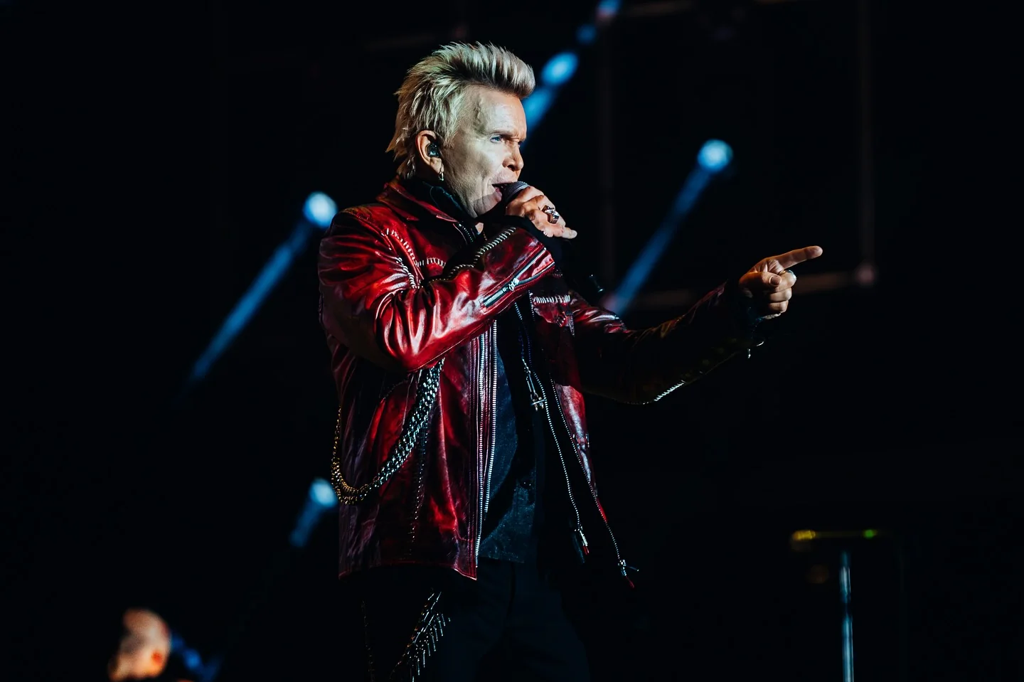 Concierto de Billy Idol, fotografiado por Ludovic Delot · foto 2