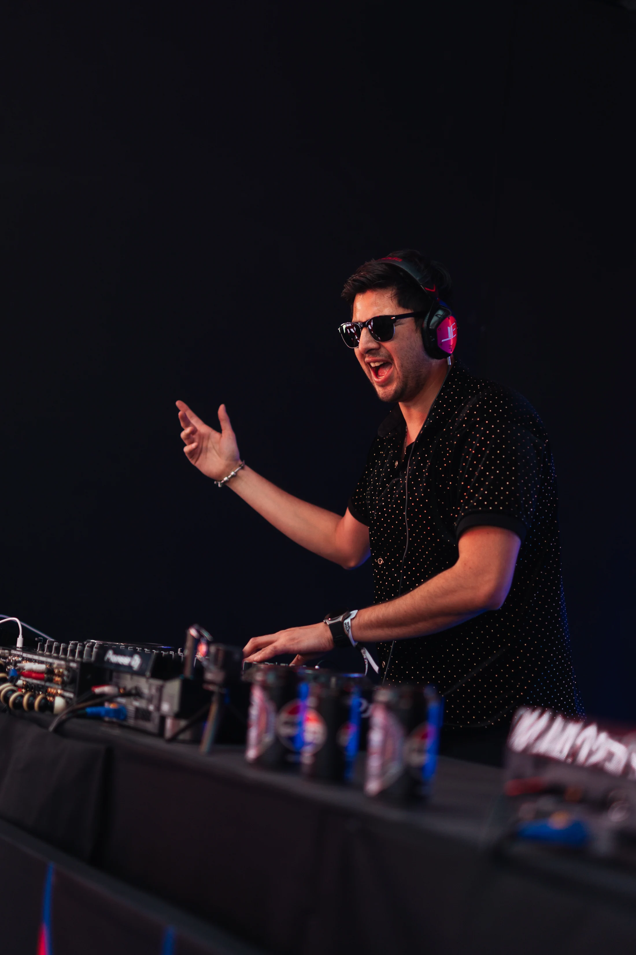 Jorge Escalante at EDC Mexico 2025, photographed by Ludovic Delot