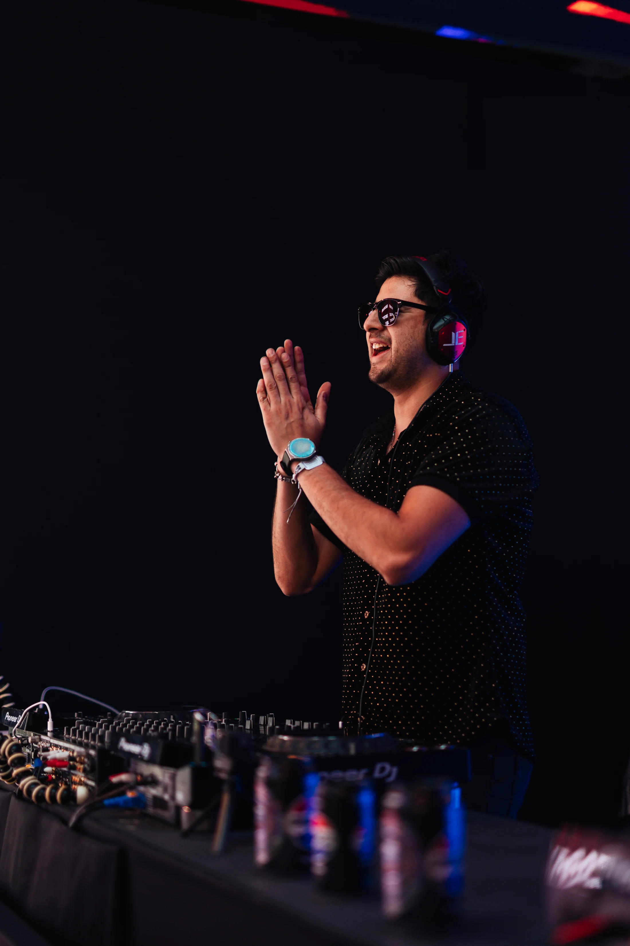 Jorge Escalante at EDC Mexico 2025, photographed by Ludovic Delot