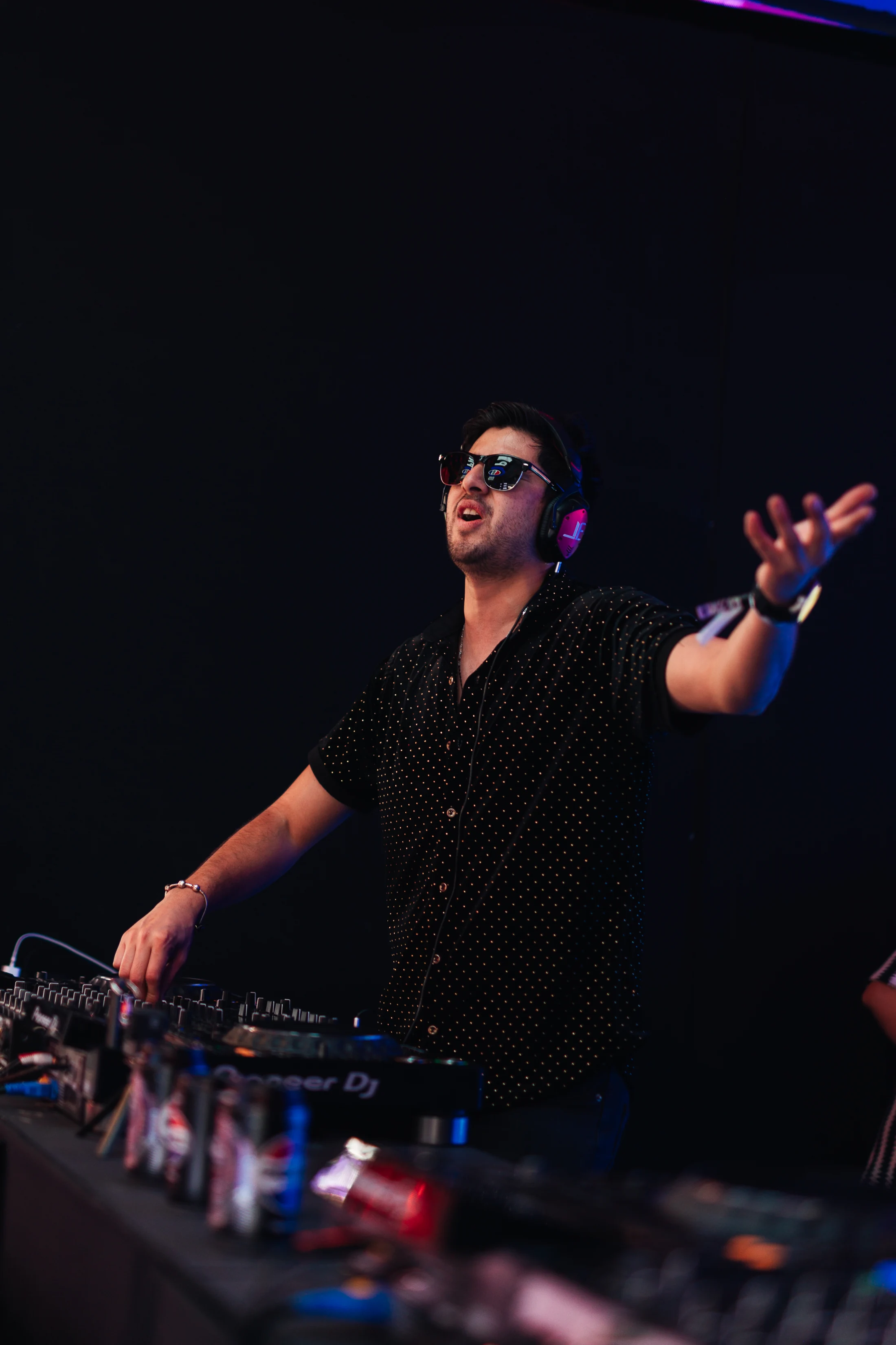 Jorge Escalante at EDC Mexico 2025, photographed by Ludovic Delot