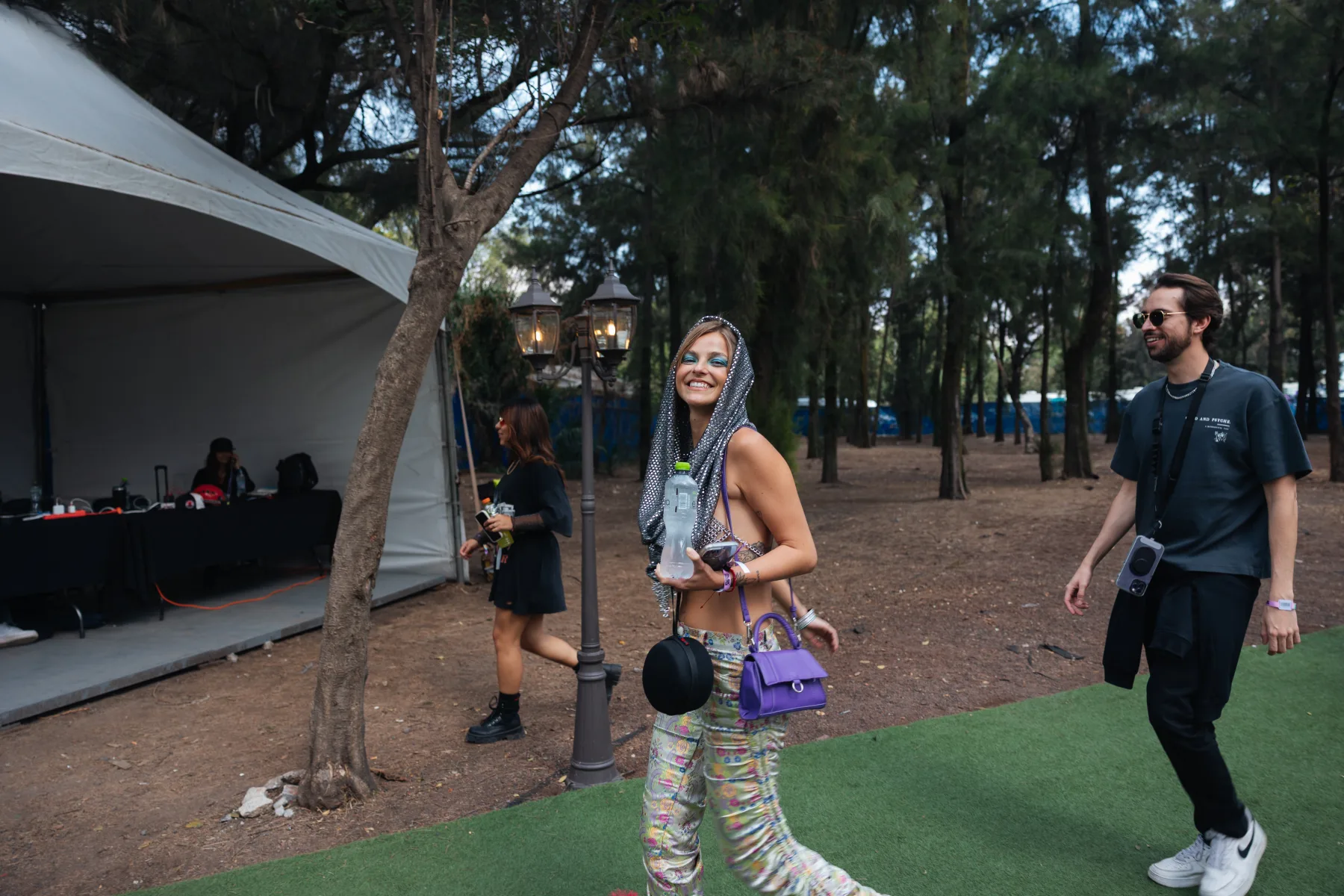 Rebecca Lasmar at EDC Mexico 2025, photographed by Ludovic Delot