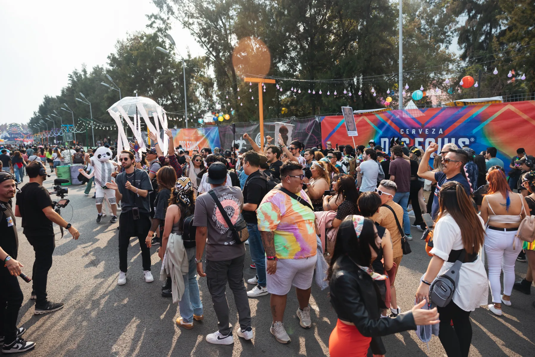 Rebecca Lasmar at EDC Mexico 2025, photographed by Ludovic Delot