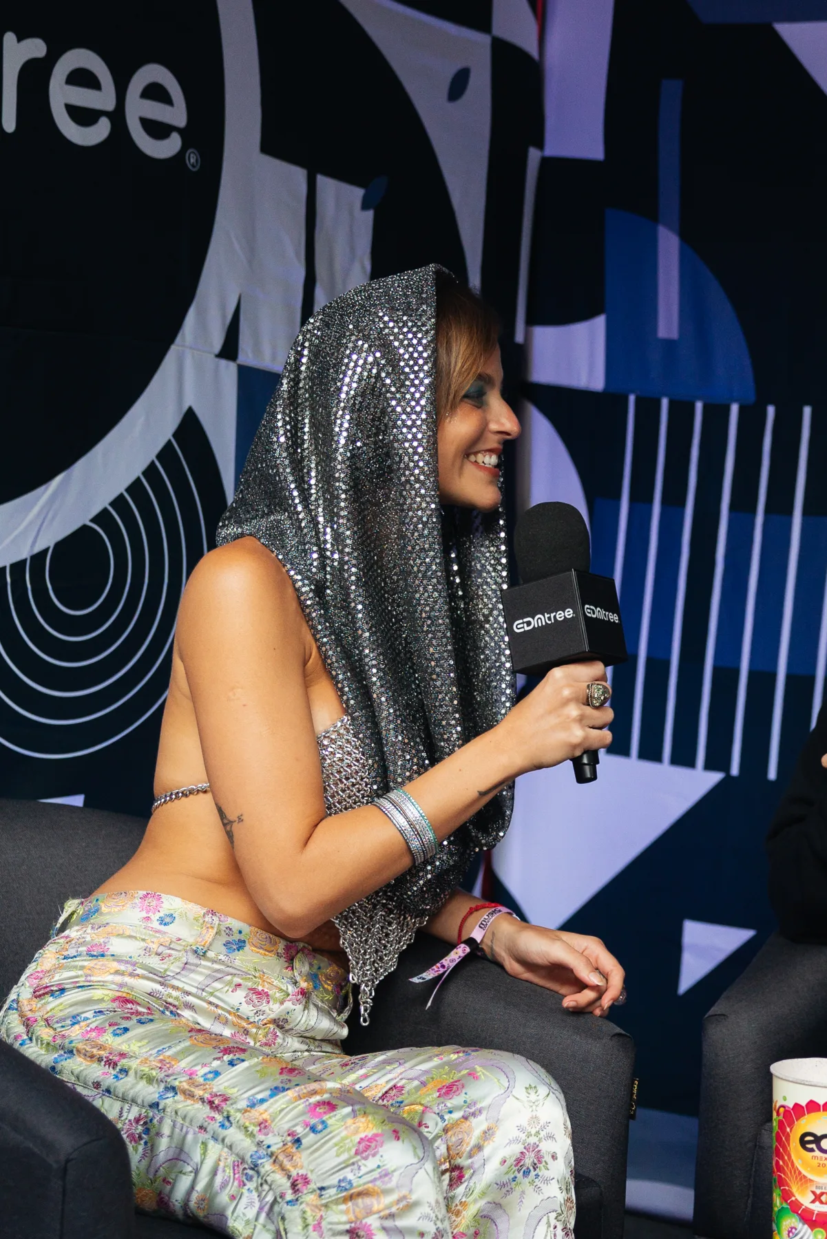 Rebecca Lasmar at EDC Mexico 2025, photographed by Ludovic Delot