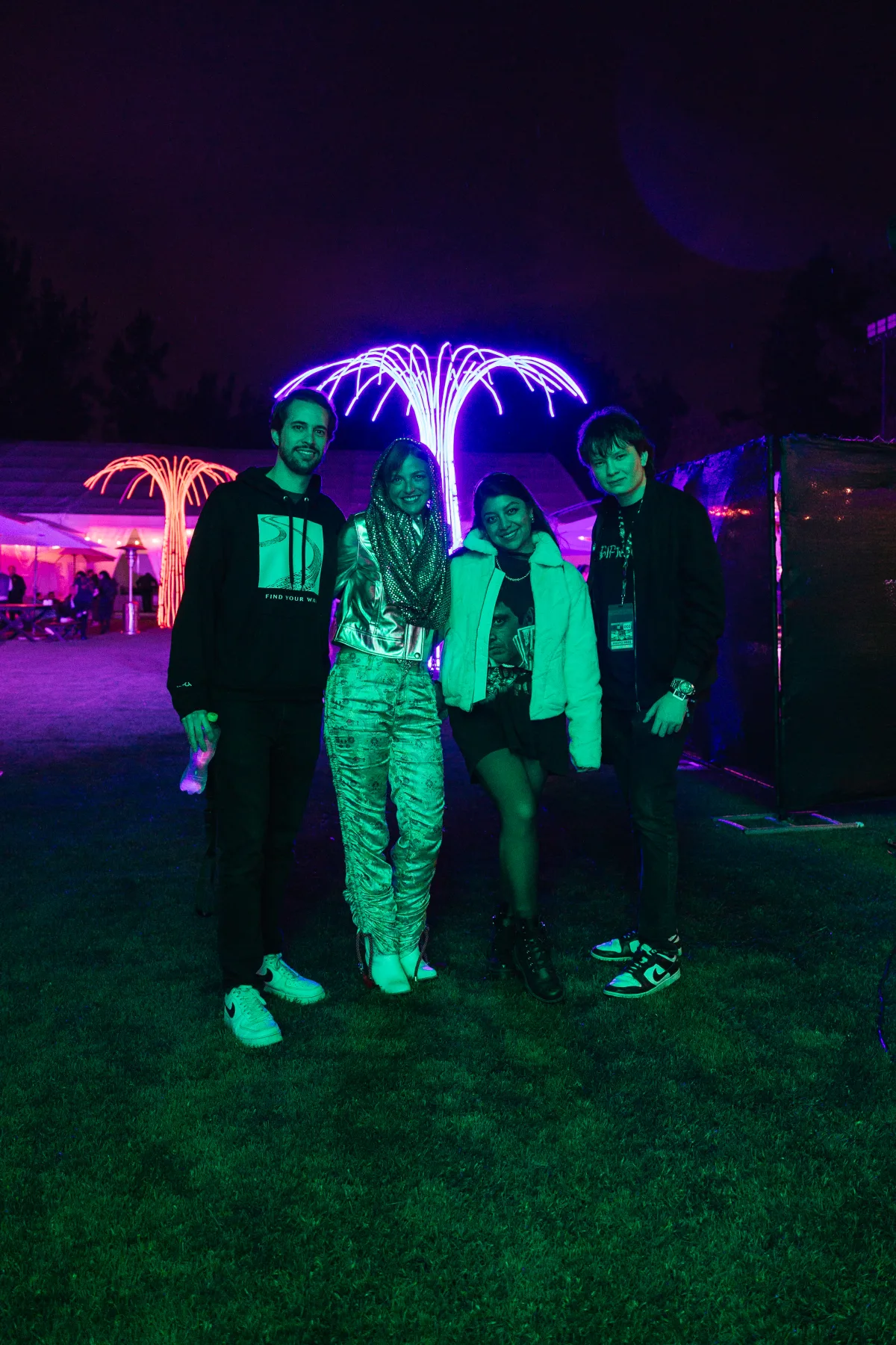 Rebecca Lasmar at EDC Mexico 2025, photographed by Ludovic Delot