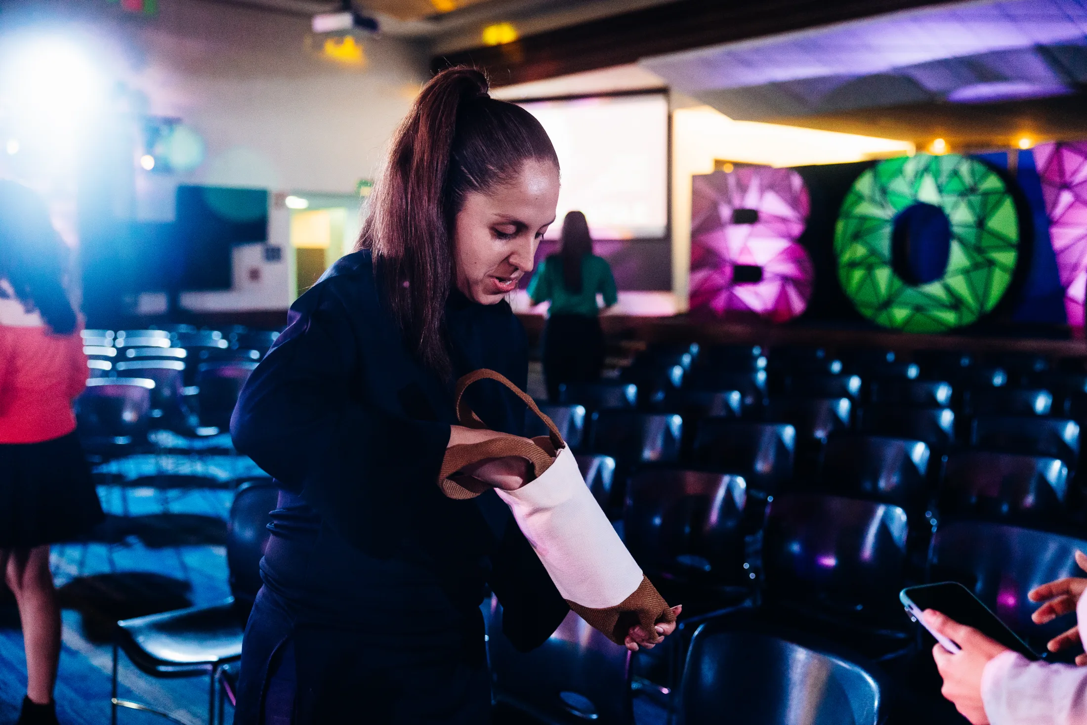 Someone Somewhere · Social impact at BOWLS 2024, photographed by Ludovic Delot