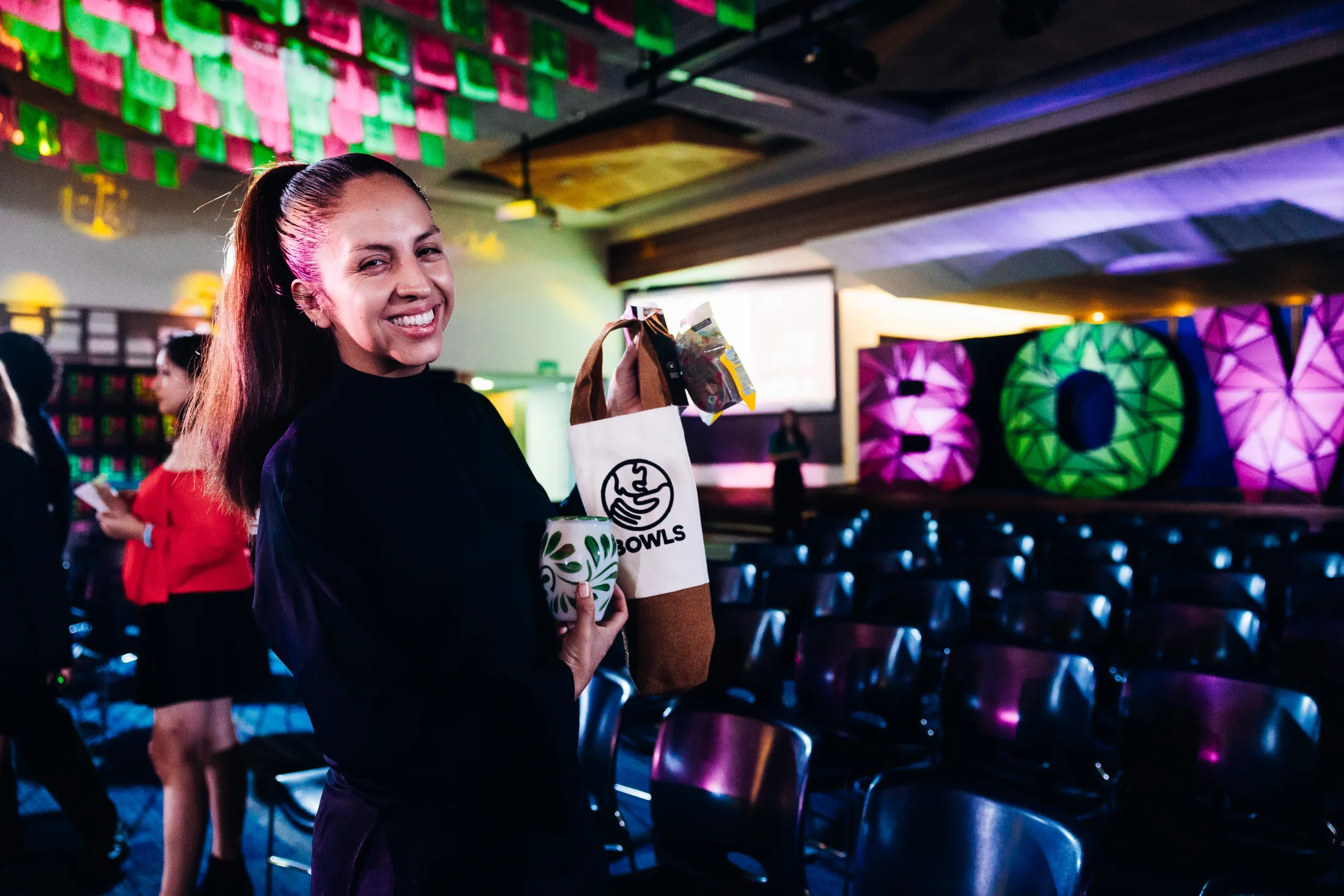 Someone Somewhere · Social impact at BOWLS 2024, photographed by Ludovic Delot