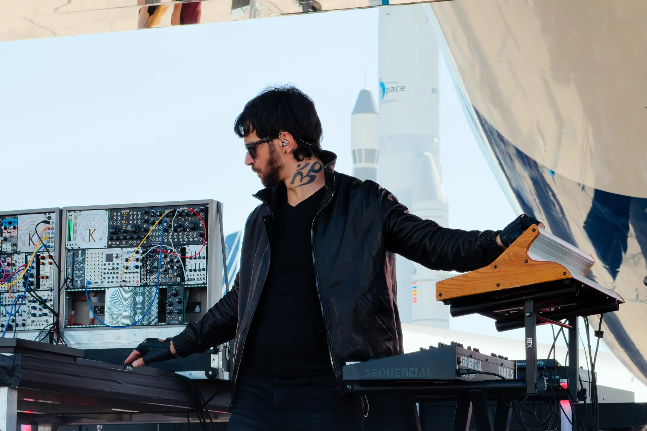 Live set at Cercle Festival · Cercle Festival 2026, photographed by Ludovic Delot