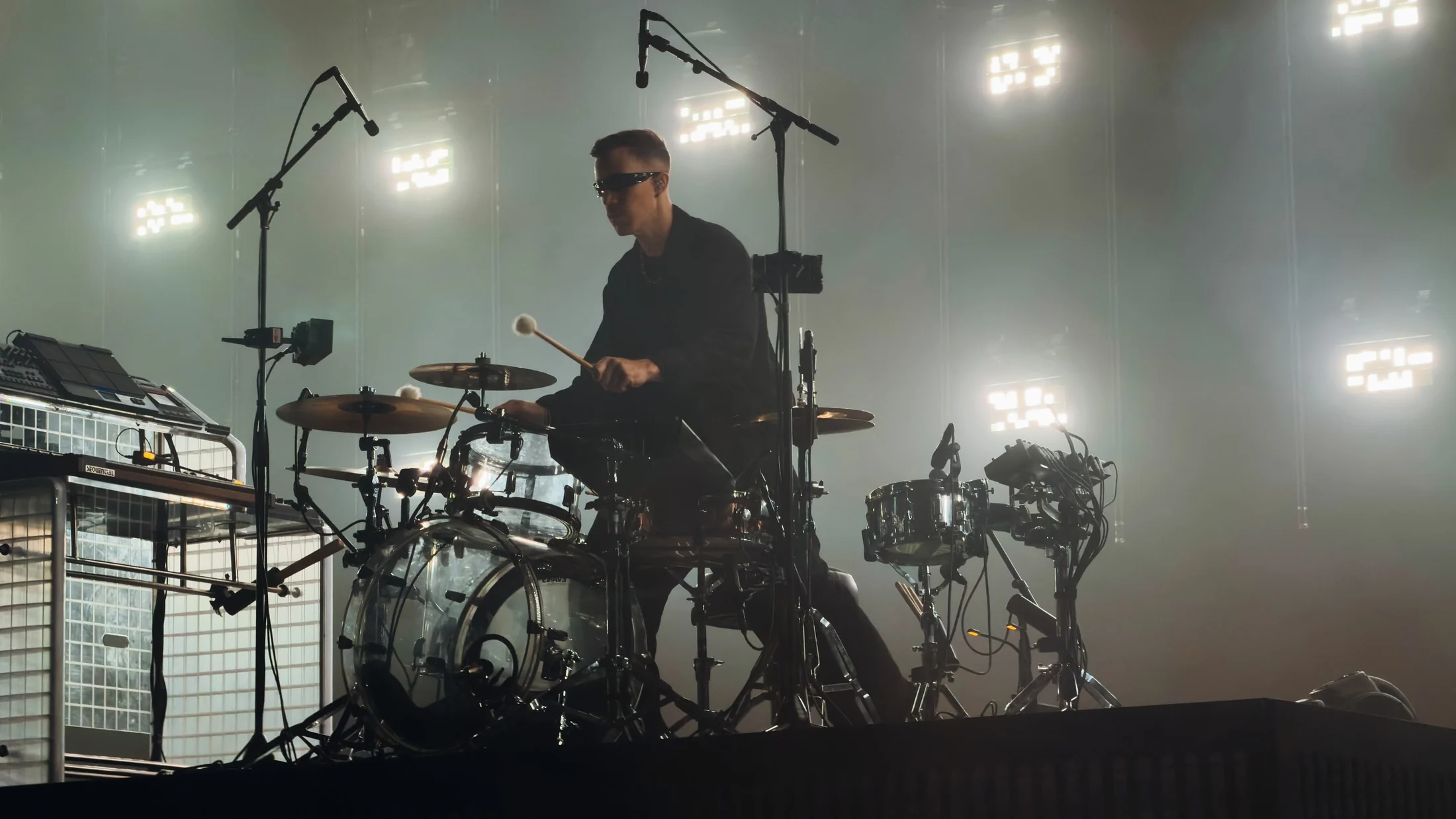 RÜFÜS DU SOL performing at adidas arena in Paris, photographed by Ludovic Delot