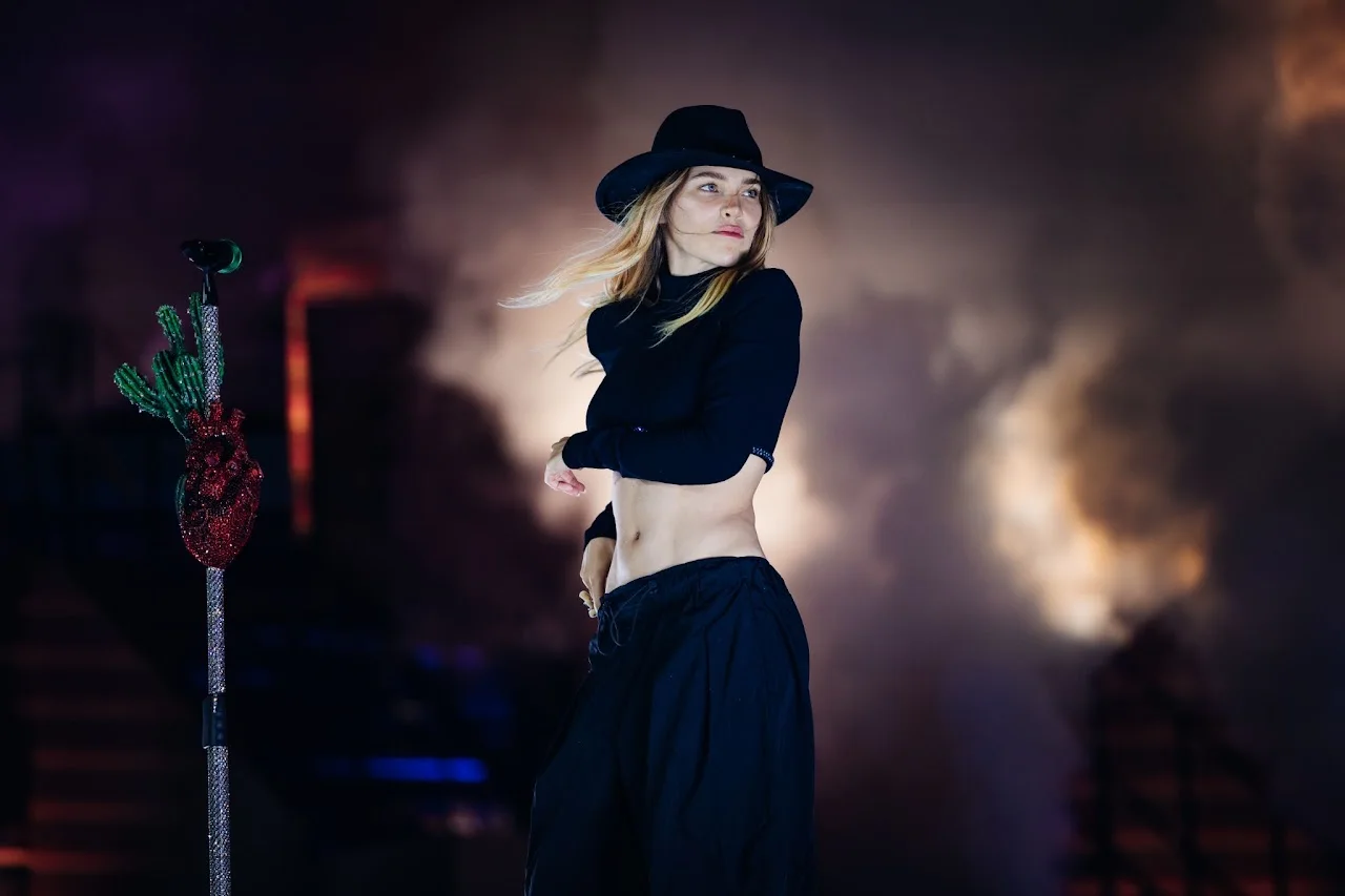 Belinda at Festival ARRE 2024, photographed by Ludovic Delot
