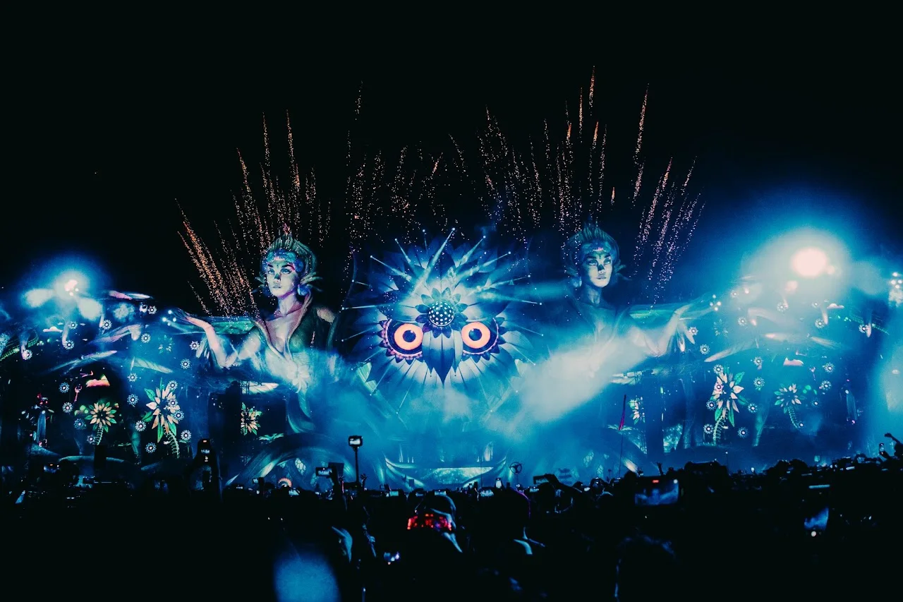EDC Mexico 2023 · live event photograph, photographed by Ludovic Delot