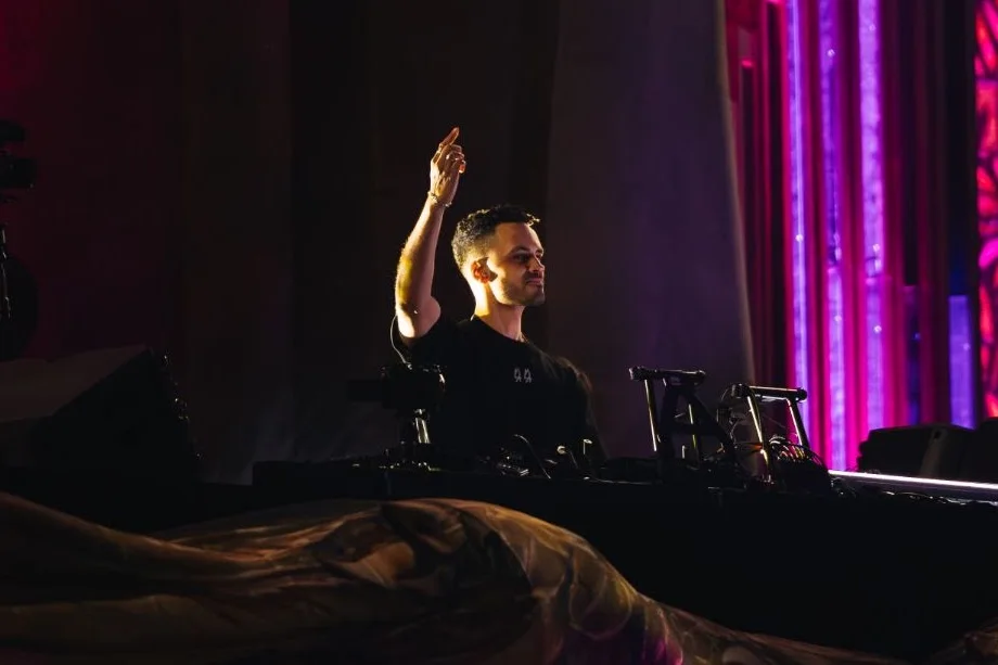 Cassian performing at EDC Mexico · 2024, photographed by Ludovic Delot