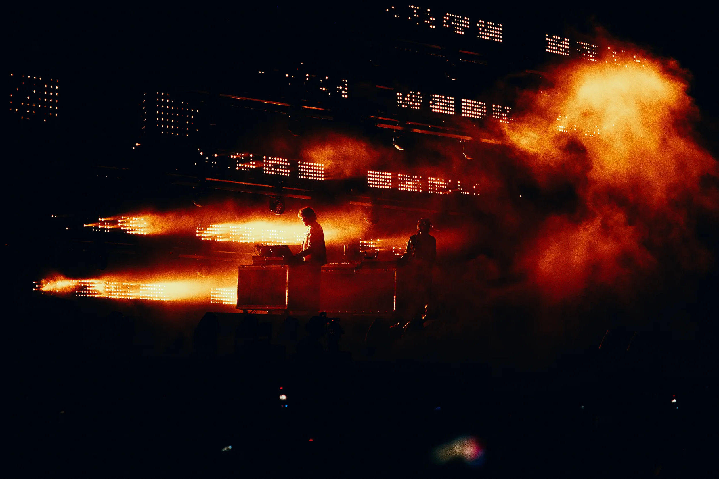 Justice performing at Vaivén 2024 in Mexico, photographed by Ludovic Delot · frame 12