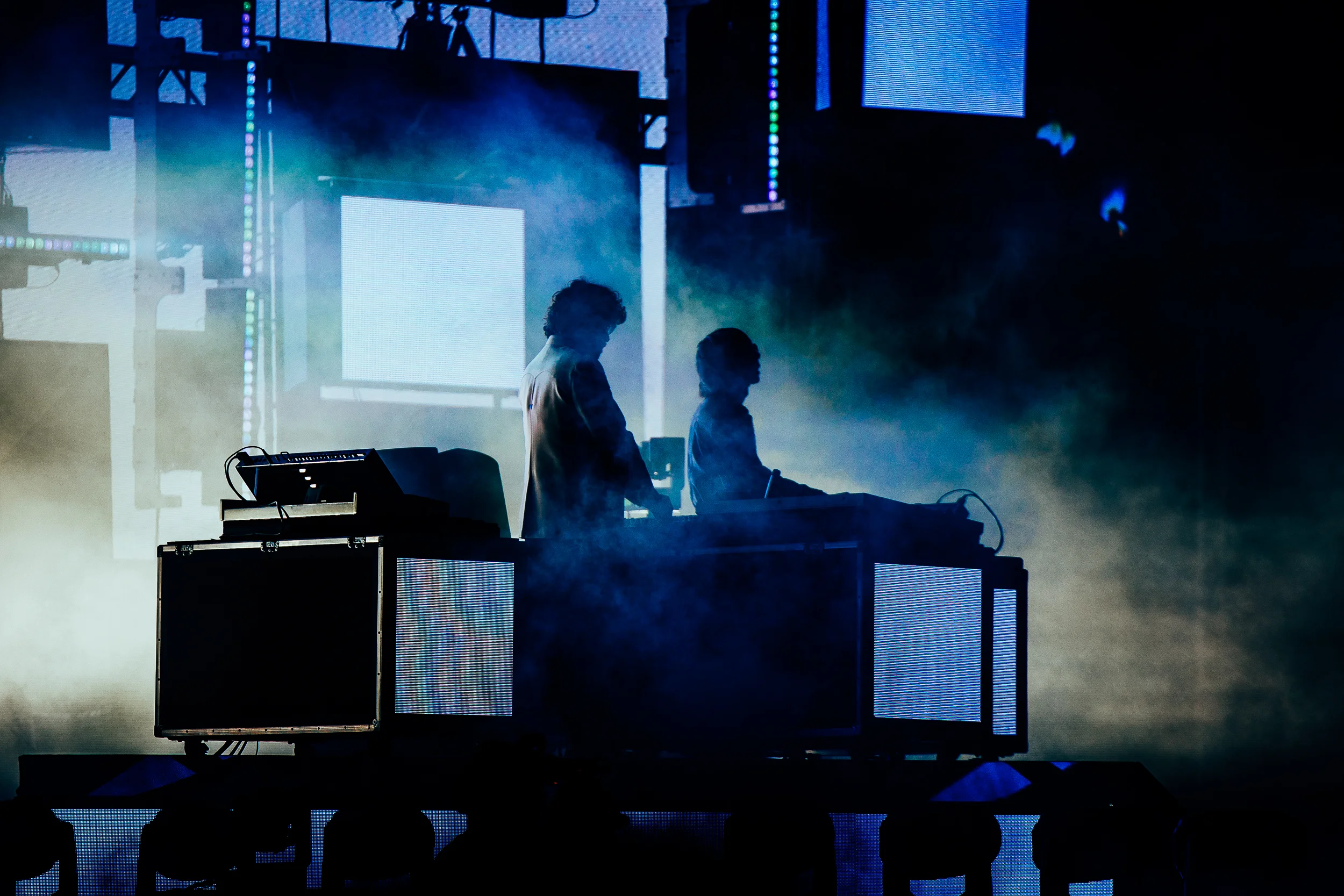 Justice performing at Vaivén 2024 in Mexico, photographed by Ludovic Delot · frame 13