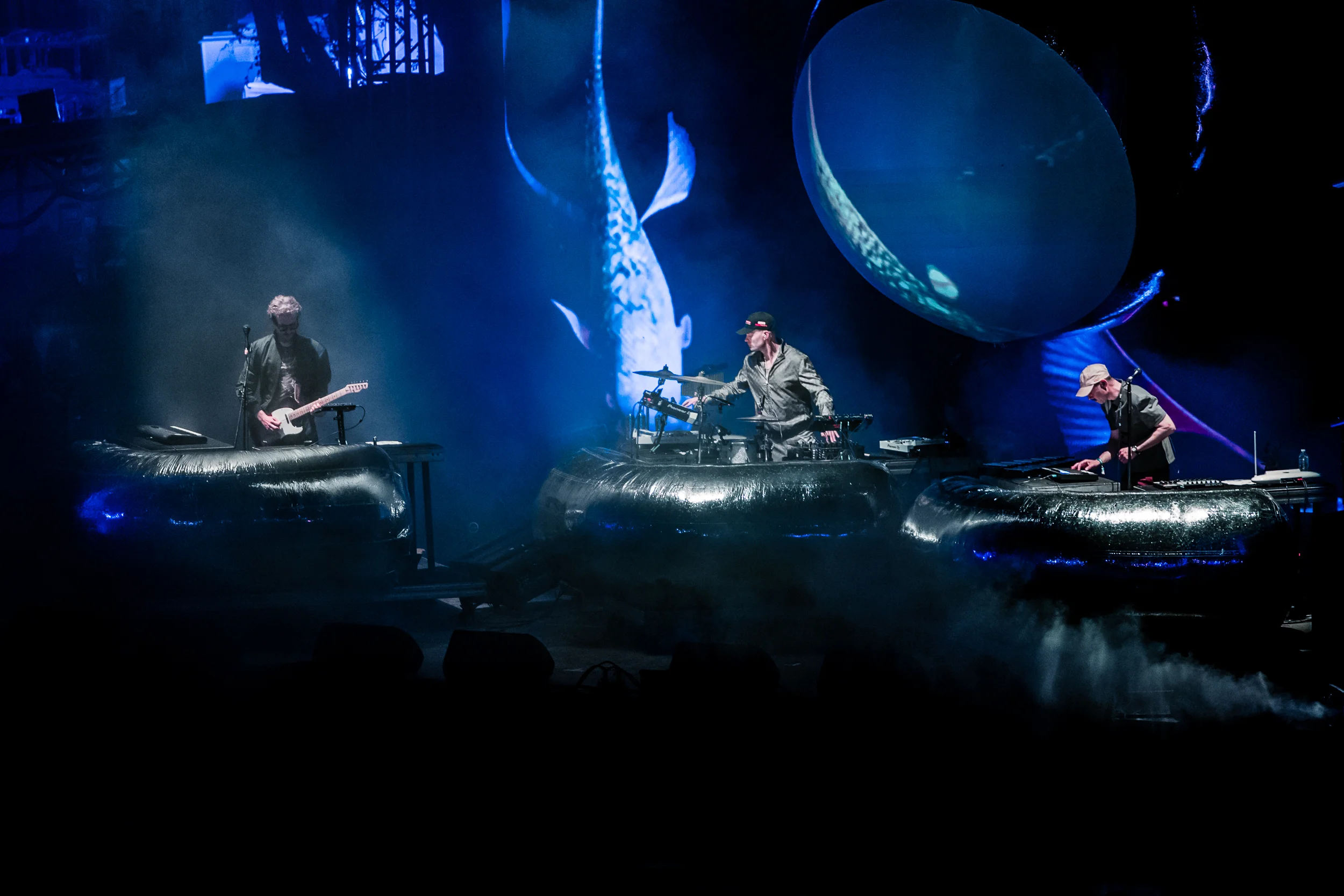 WhoMadeWho performing at Vaivén 2024 in Mexico, photographed by Ludovic Delot · frame 31