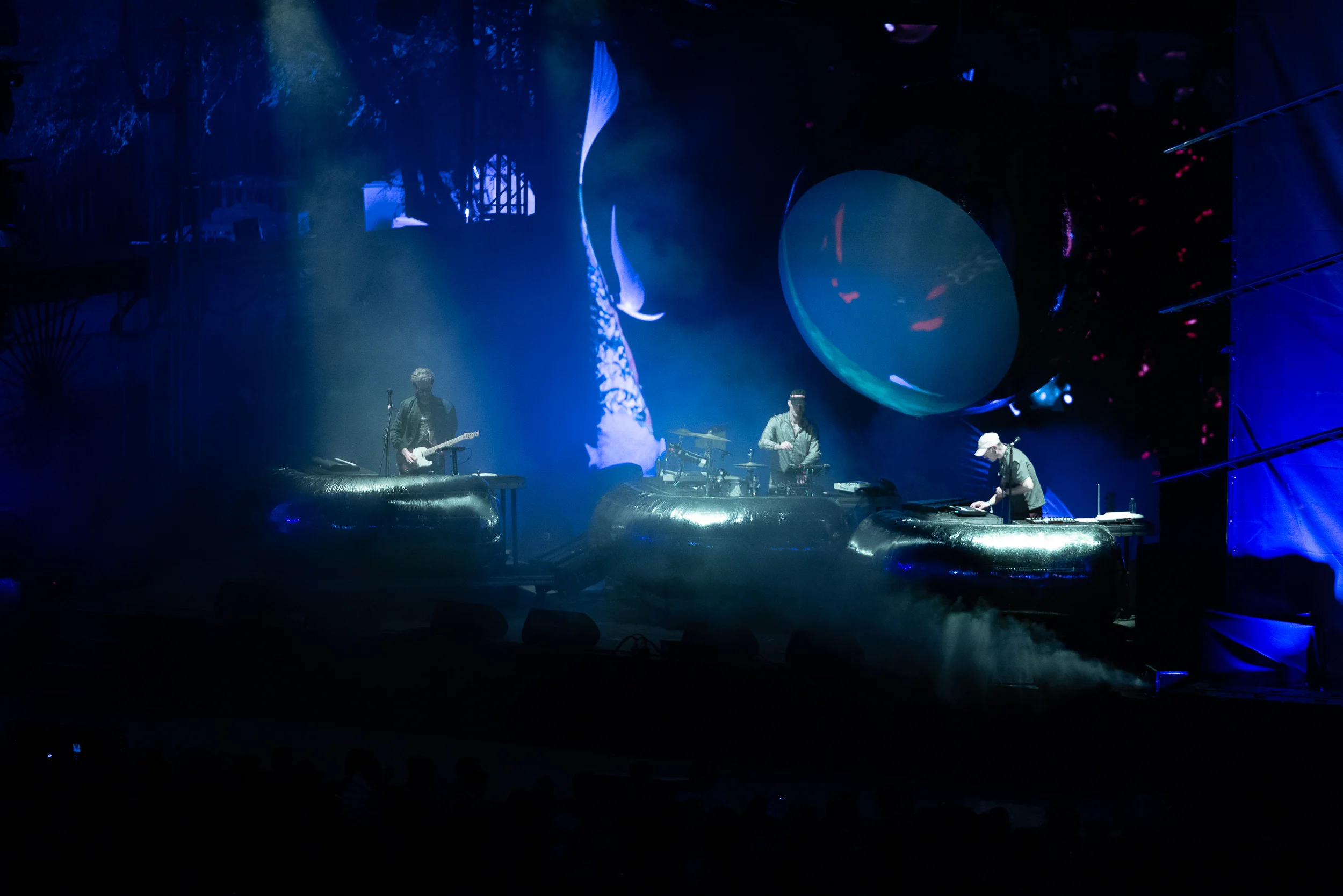 WhoMadeWho performing at Vaivén 2024 in Mexico, photographed by Ludovic Delot · frame 32