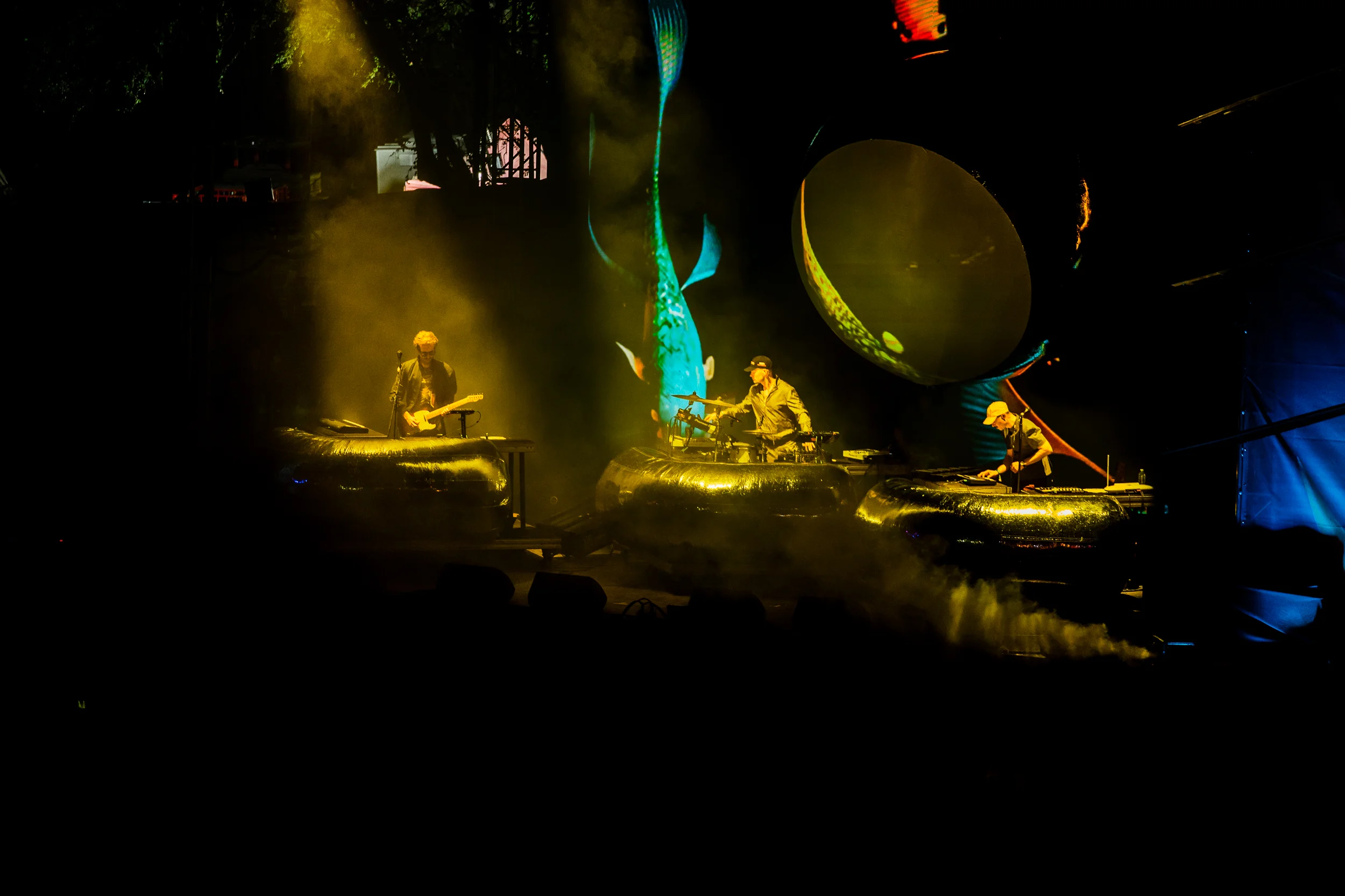 WhoMadeWho performing at Vaivén 2024 in Mexico, photographed by Ludovic Delot · frame 33