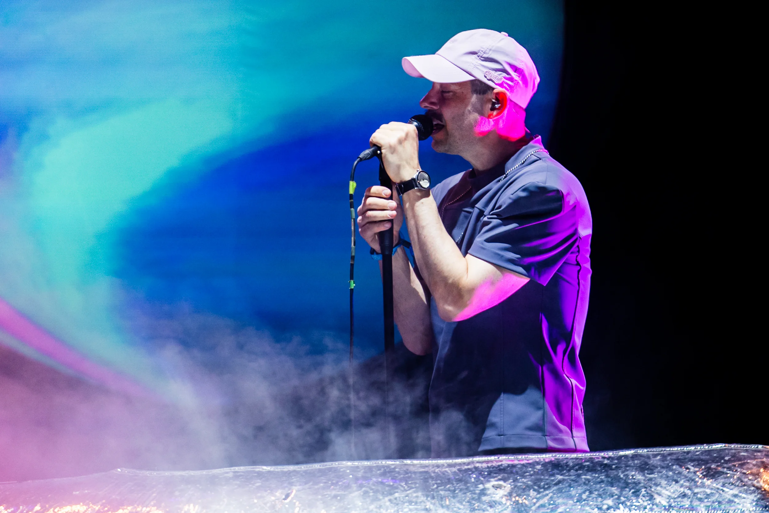 WhoMadeWho performing at Vaivén 2024 in Mexico, photographed by Ludovic Delot · frame 35