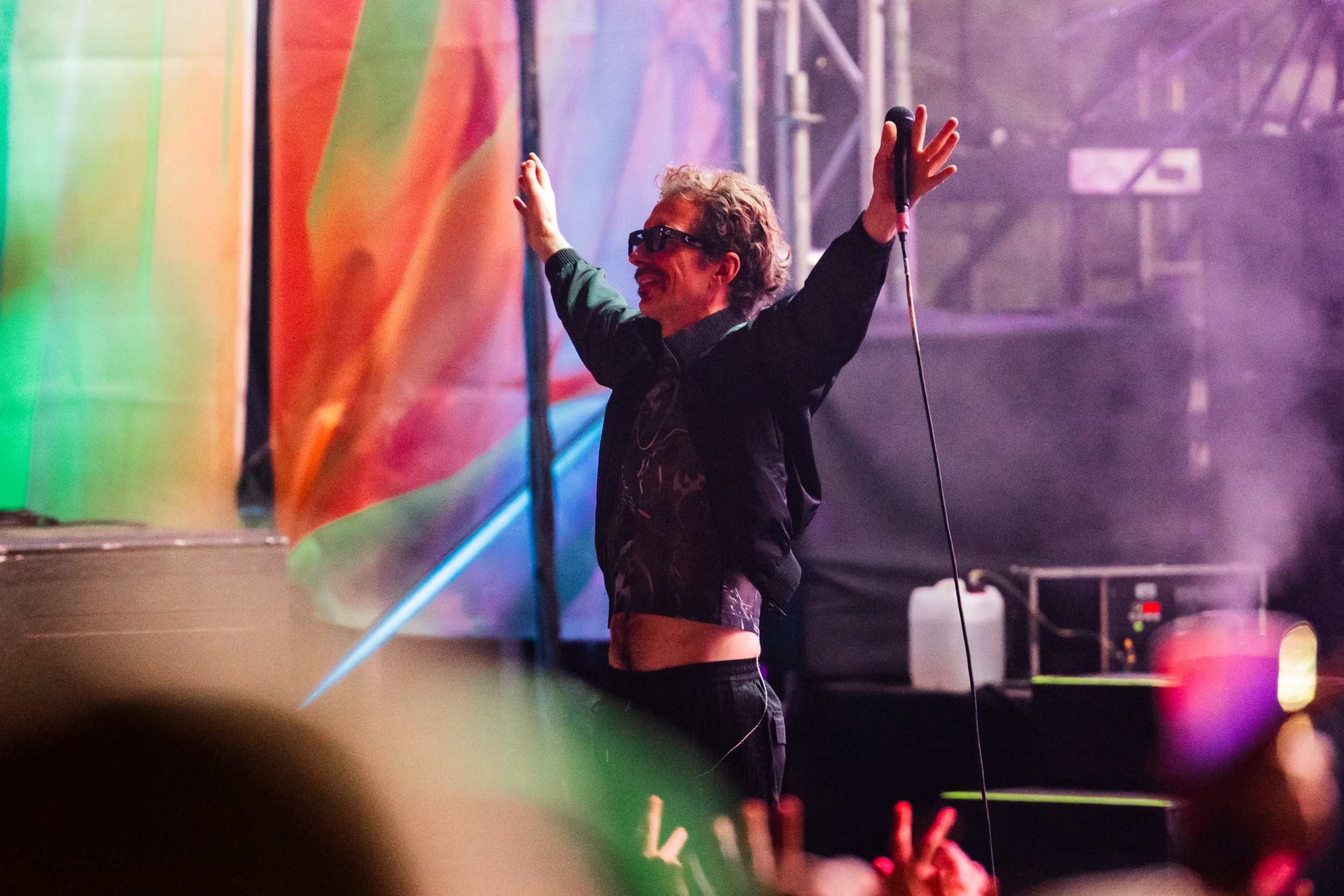 WhoMadeWho performing at Vaivén 2024 in Mexico, photographed by Ludovic Delot · frame 38