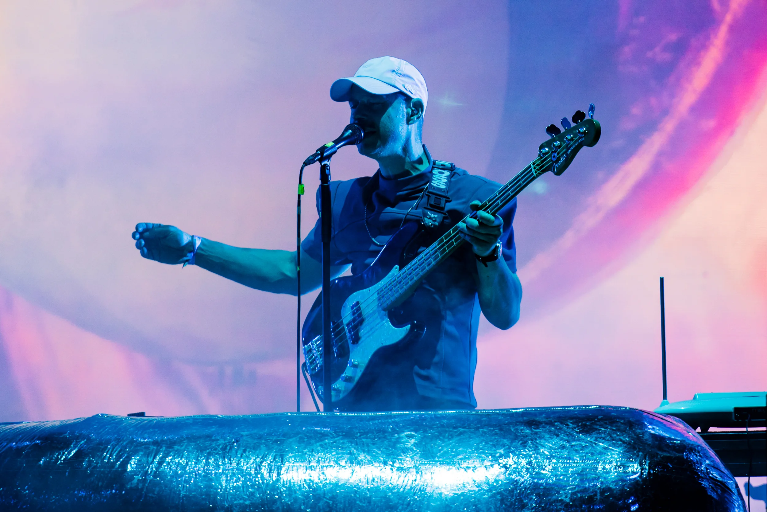 WhoMadeWho performing at Vaivén 2024 in Mexico, photographed by Ludovic Delot · frame 39