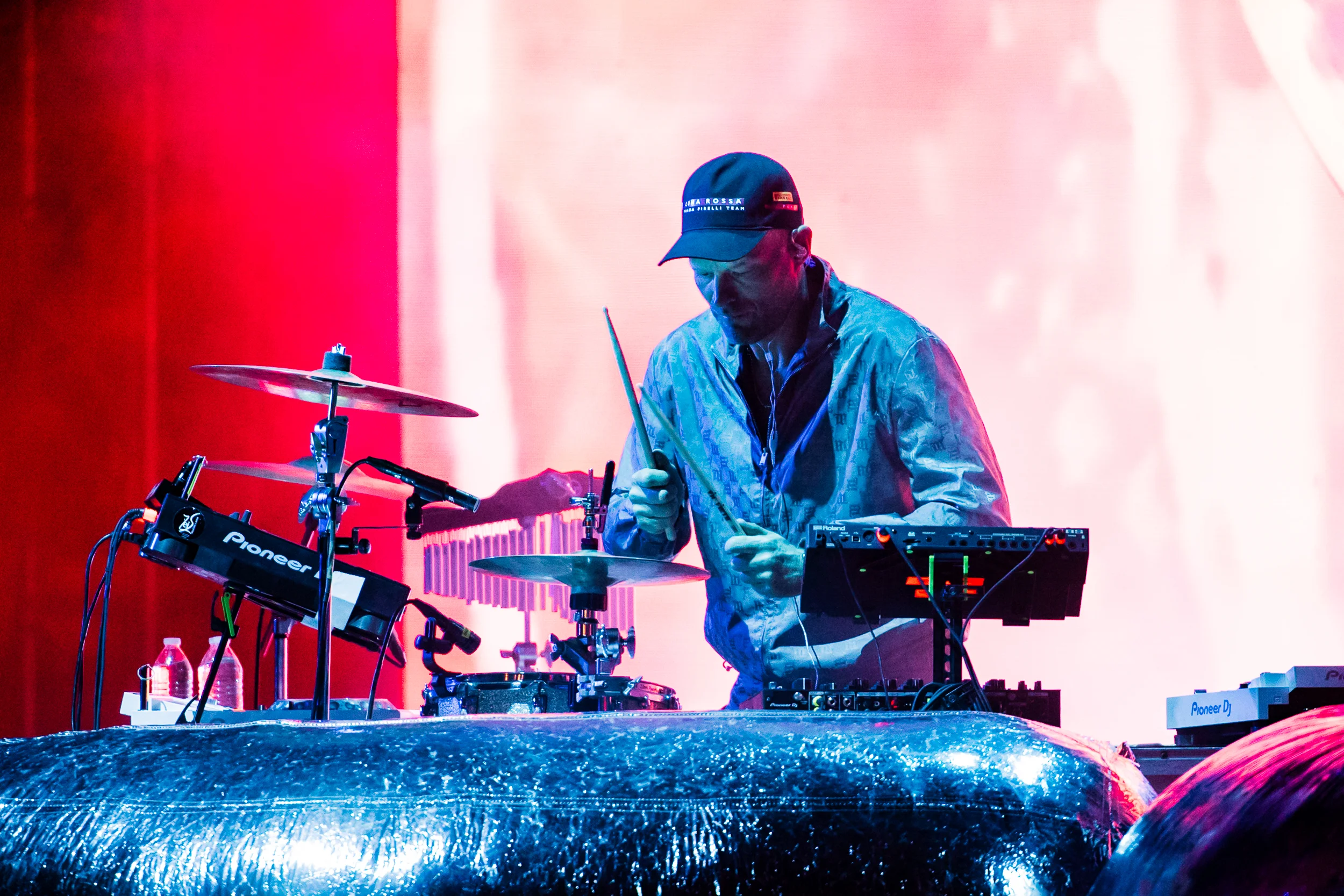 WhoMadeWho performing at Vaivén 2024 in Mexico, photographed by Ludovic Delot · frame 40