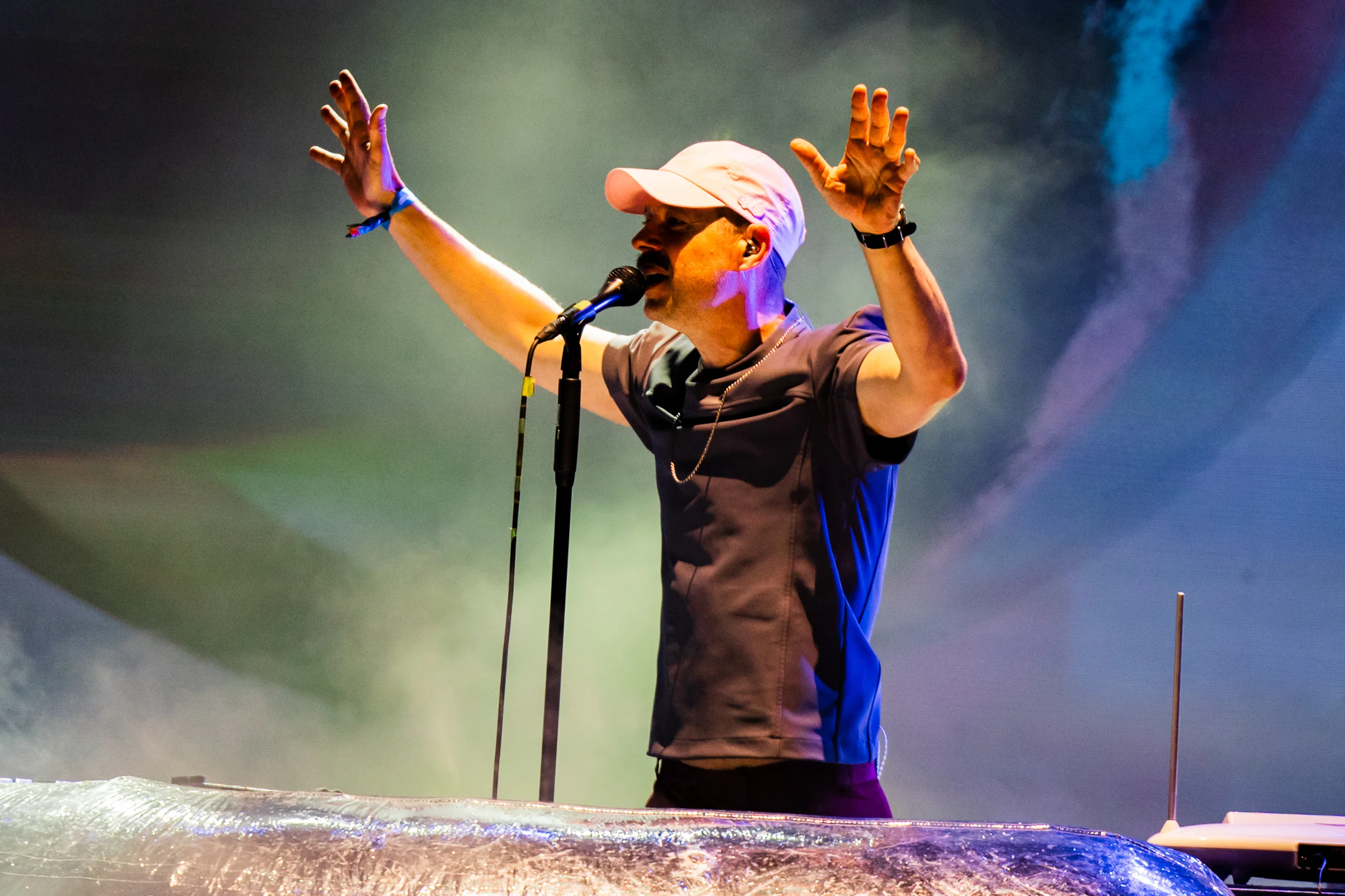 WhoMadeWho performing at Vaivén 2024, photographed by Ludovic Delot