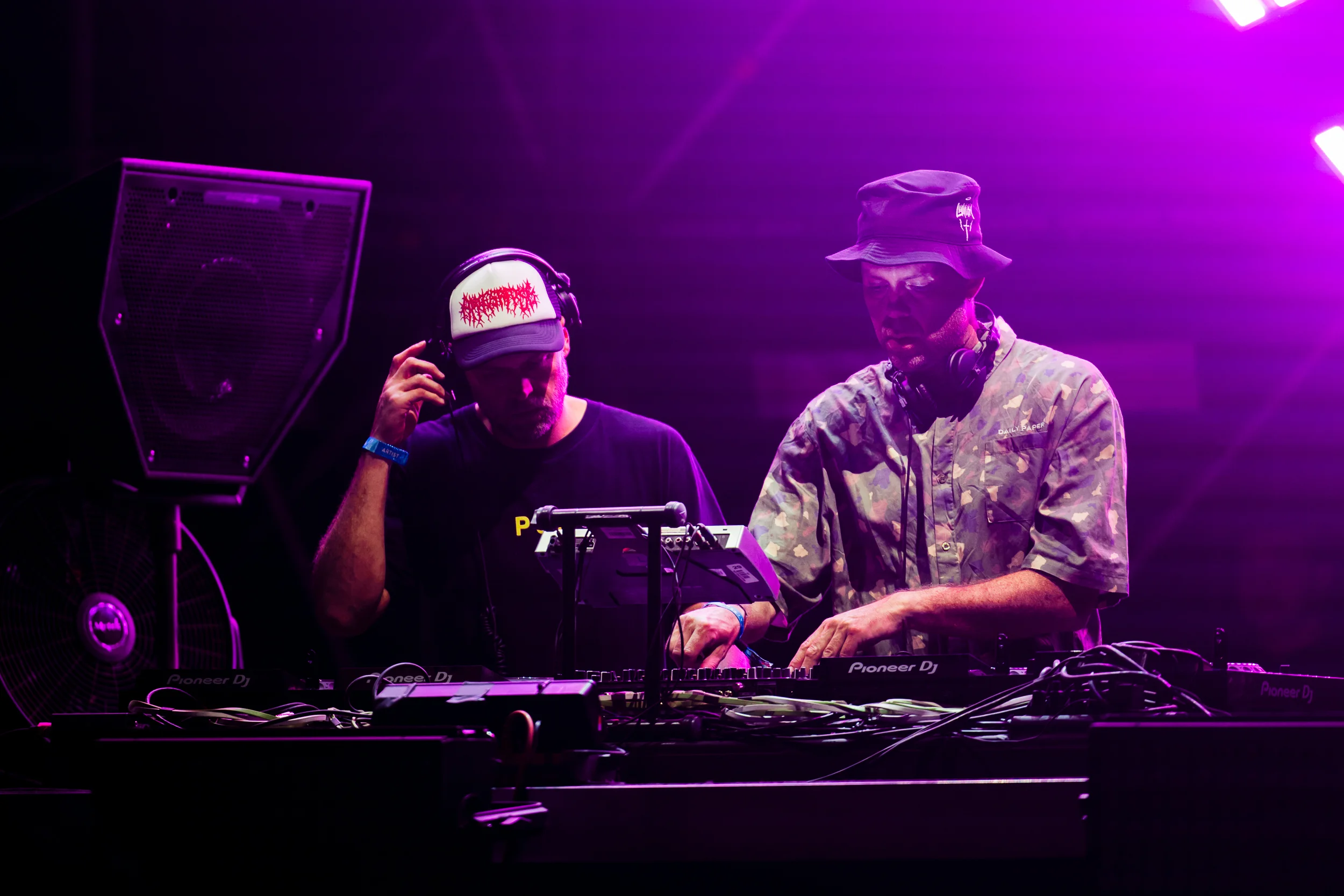 Solardo performing at Vaivén 2024 in Mexico, photographed by Ludovic Delot · frame 46