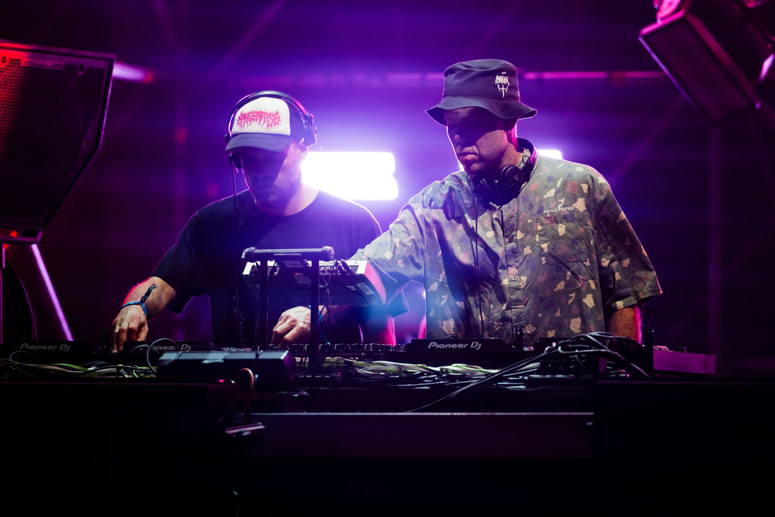 Solardo performing at Vaivén 2024 in Mexico, photographed by Ludovic Delot · frame 47