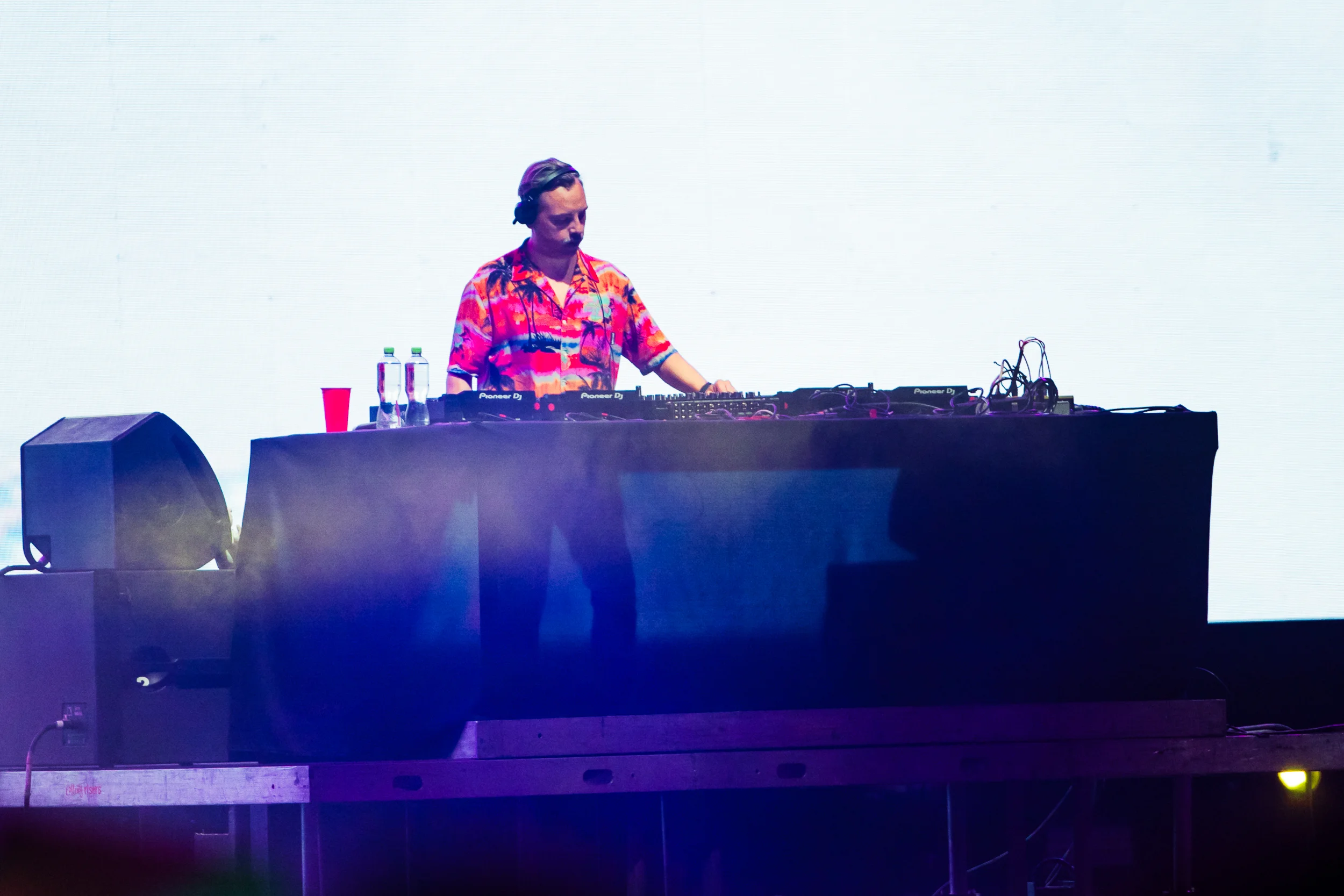 Purple Disco Machine performing at Vaivén 2024 in Mexico, photographed by Ludovic Delot · frame 53