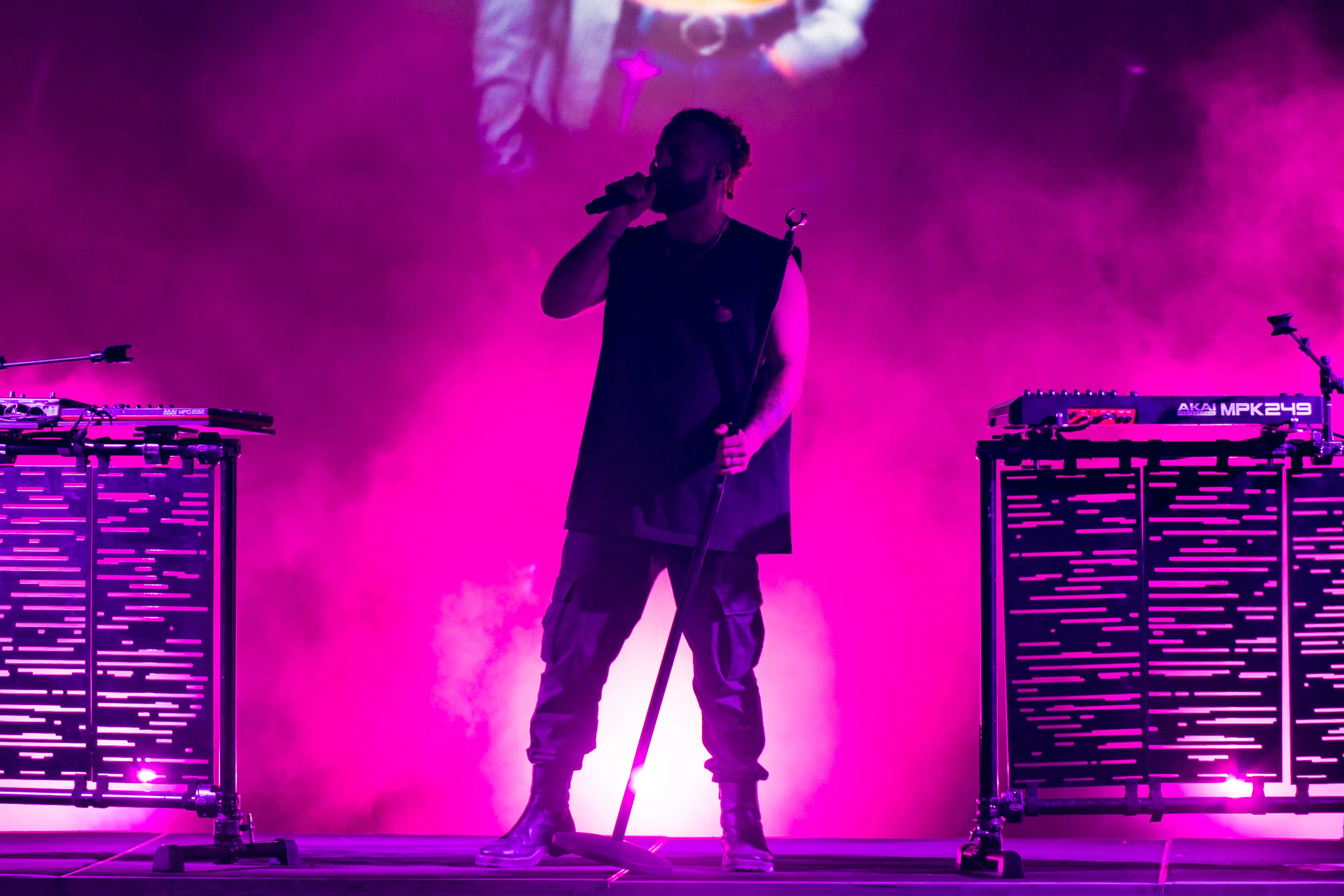 Elderbrook performing at Vaivén 2024 in Mexico, photographed by Ludovic Delot · frame 67