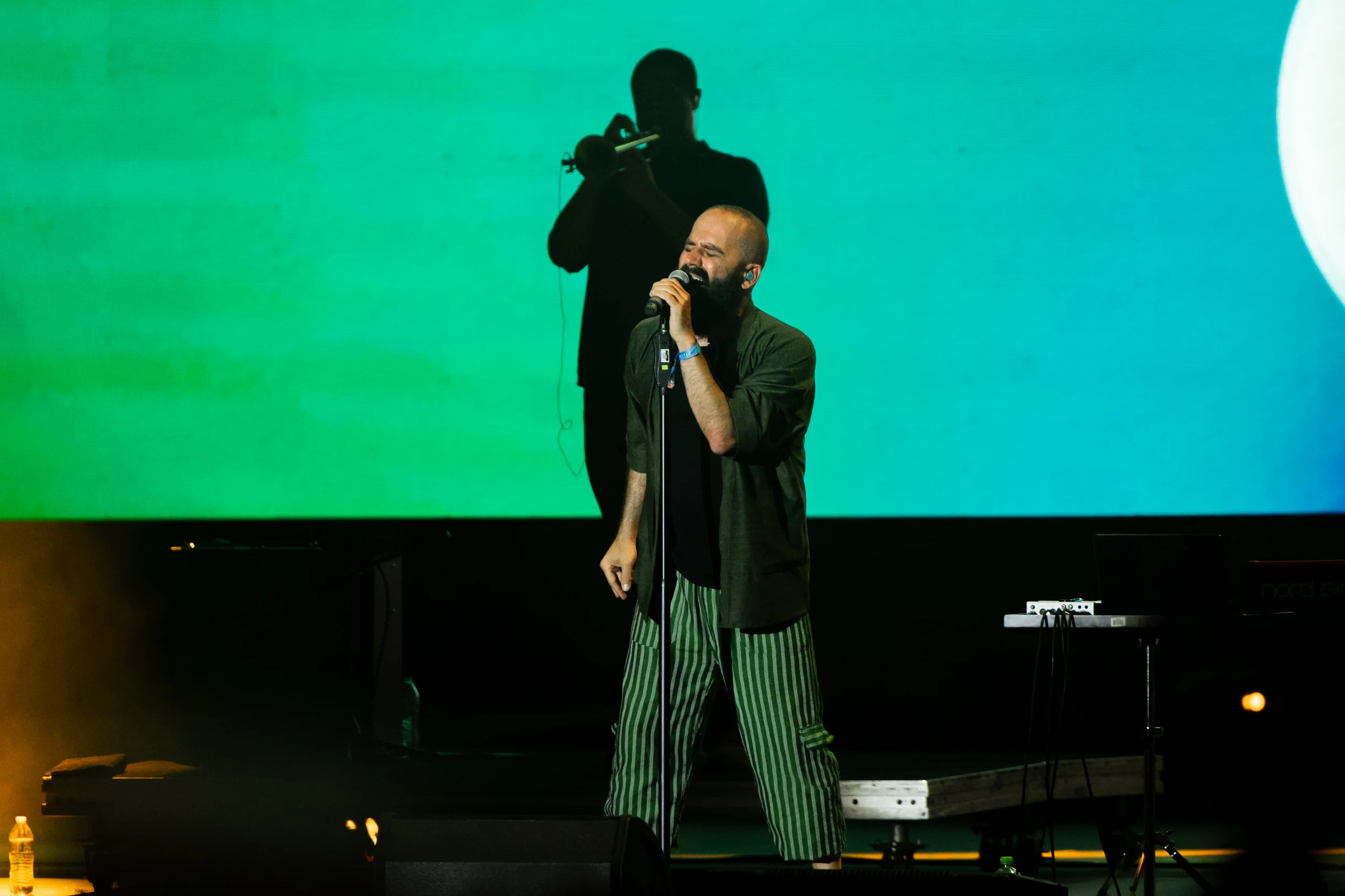 Capital Cities performing at Vaivén 2024 in Mexico, photographed by Ludovic Delot · frame 81