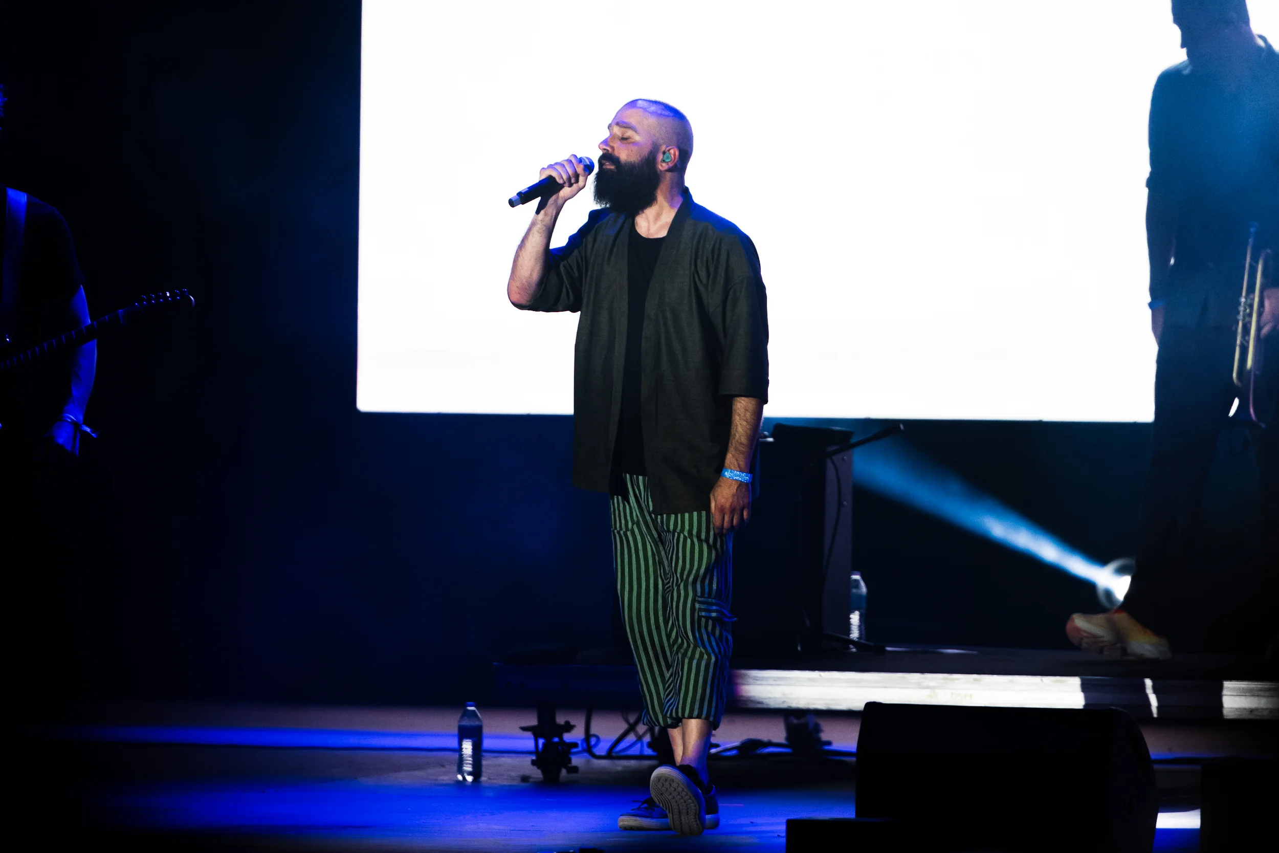 Capital Cities performing at Vaivén 2024 in Mexico, photographed by Ludovic Delot · frame 86
