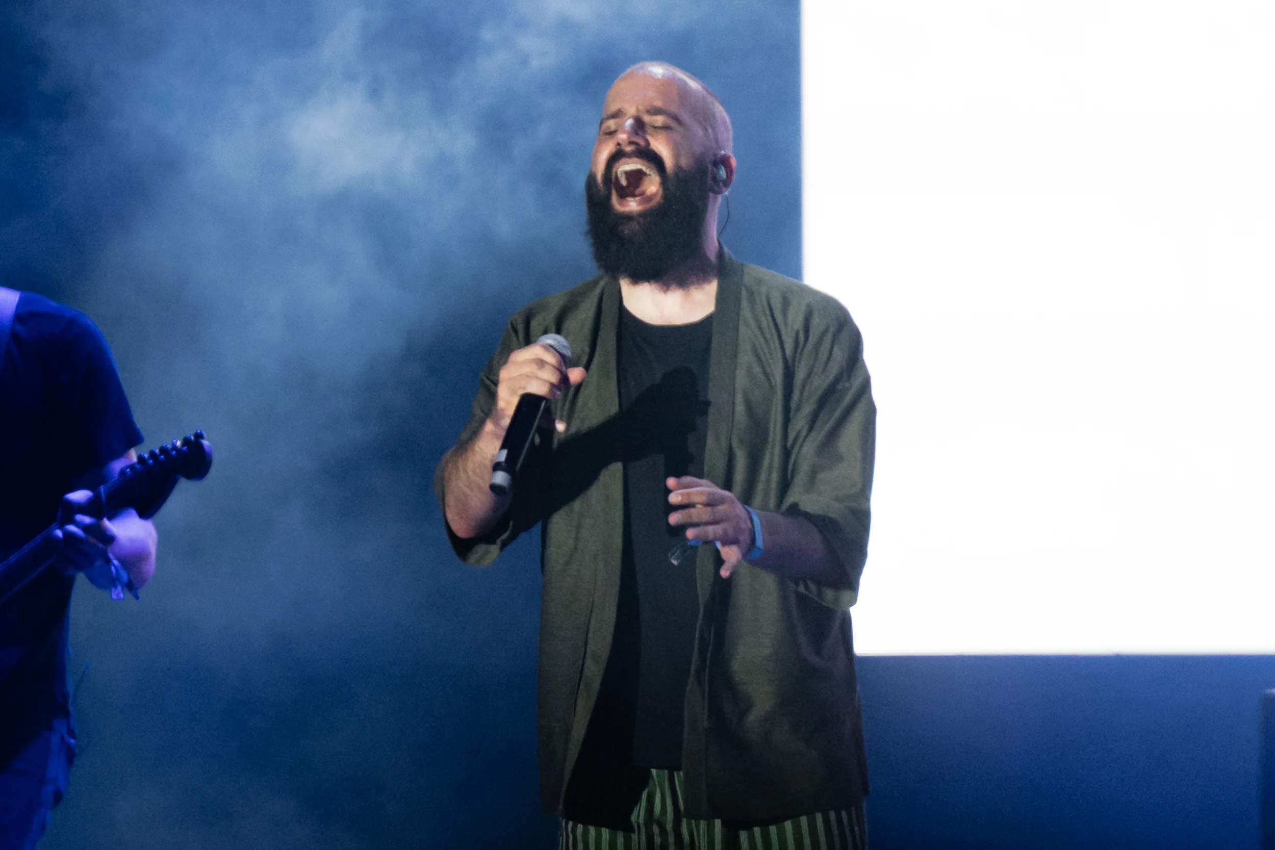 Capital Cities performing at Vaivén 2024 in Mexico, photographed by Ludovic Delot · frame 87