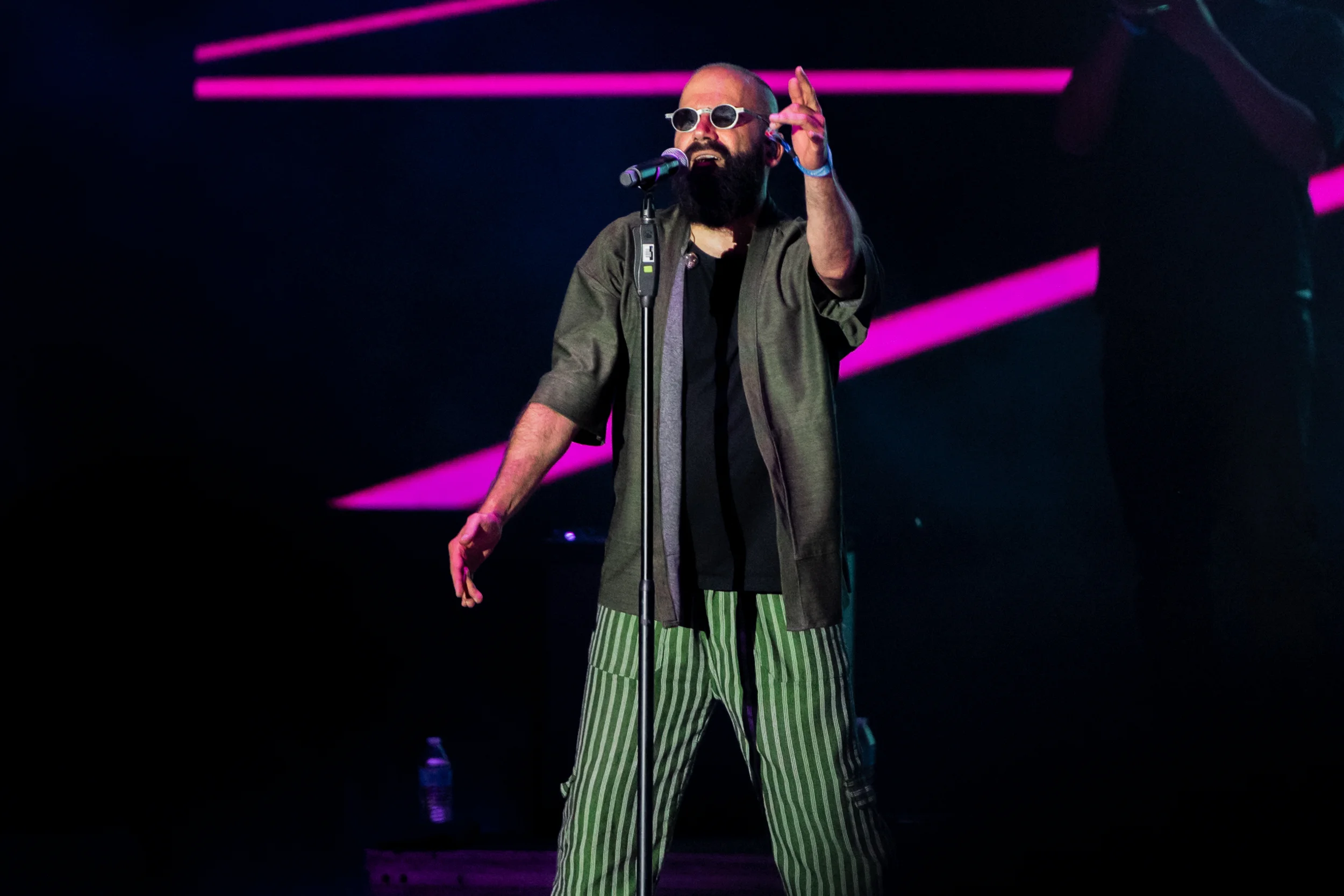 Capital Cities performing at Vaivén 2024 in Mexico, photographed by Ludovic Delot · frame 91
