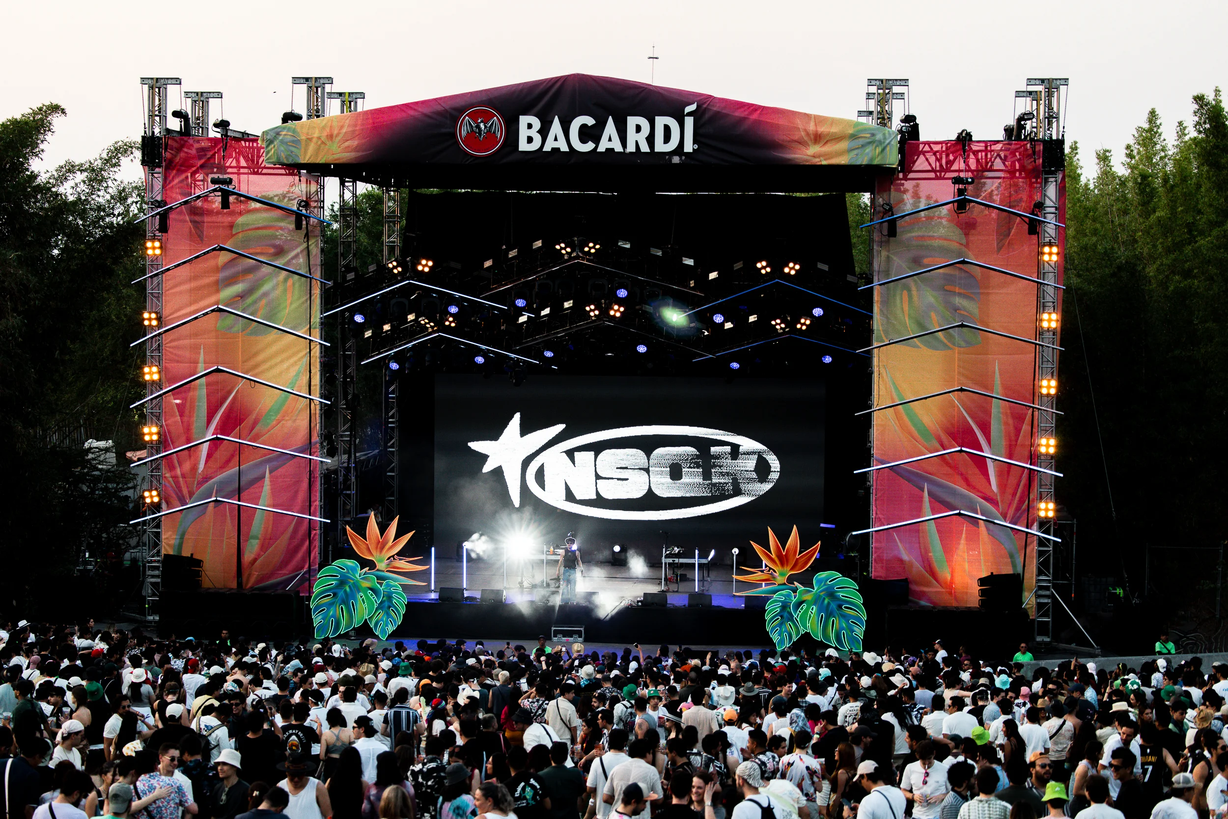 NSQK performing at Vaivén 2024 in Mexico, photographed by Ludovic Delot · frame 107