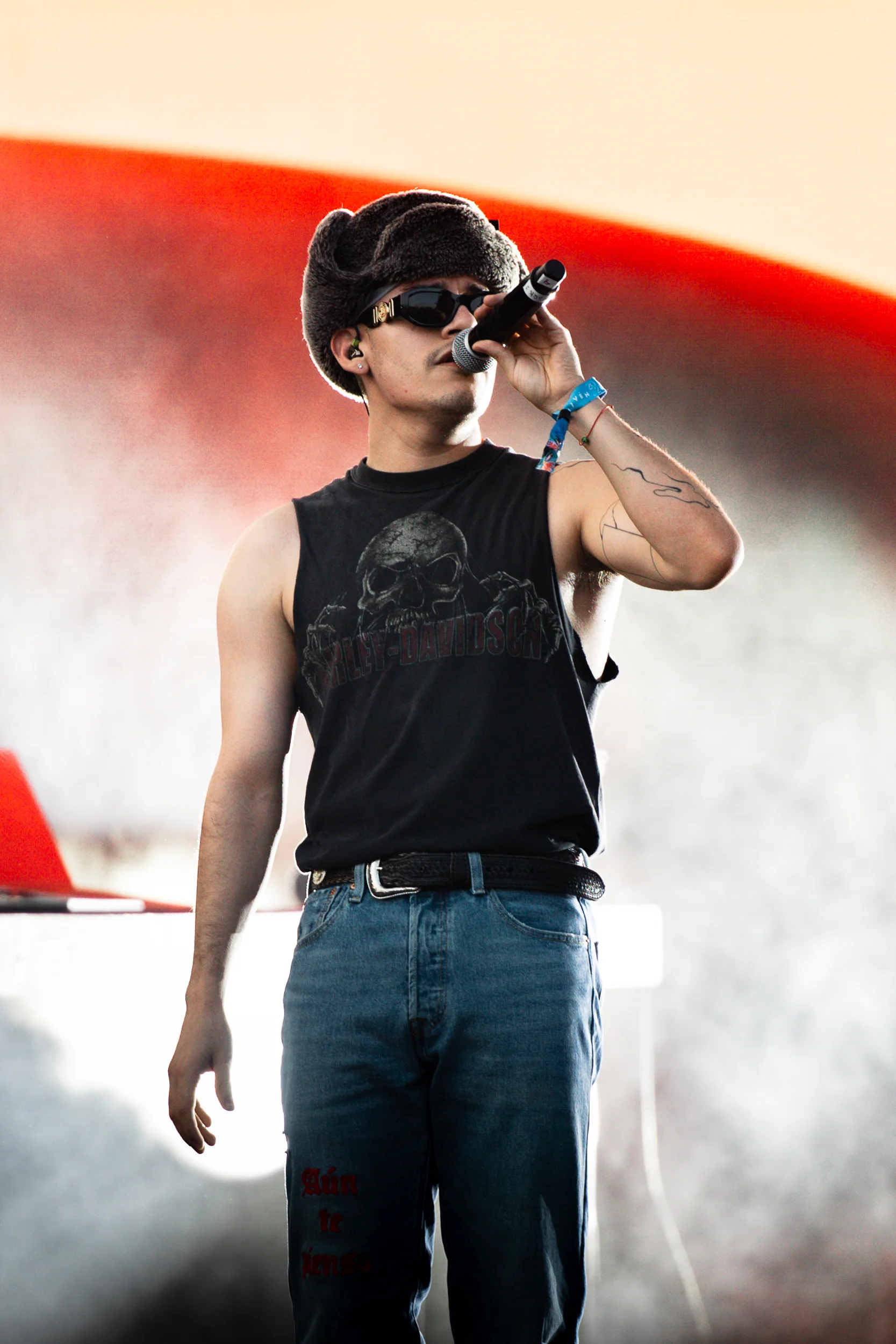 NSQK performing at Vaivén 2024 in Mexico, photographed by Ludovic Delot · frame 111