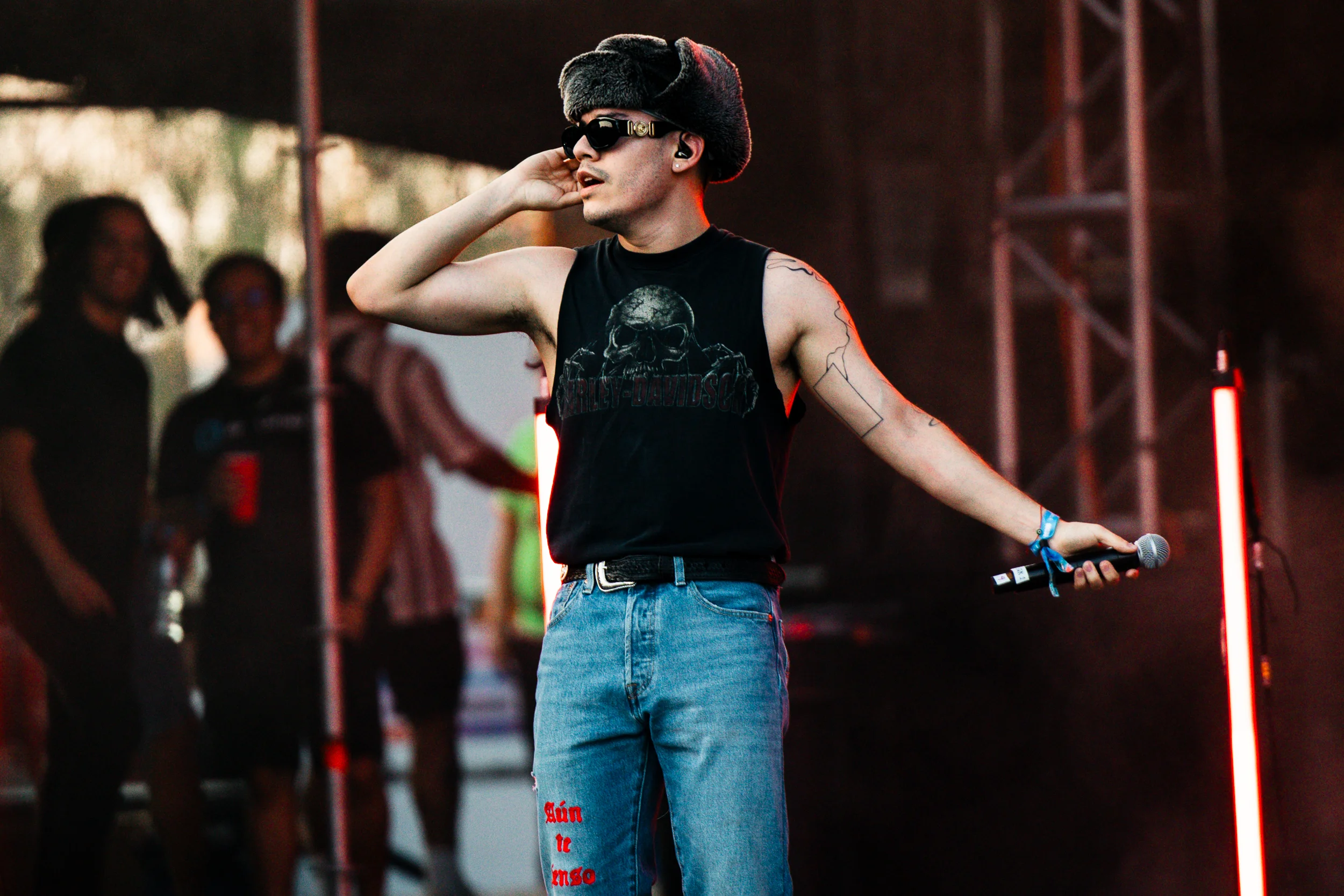 NSQK performing at Vaivén 2024 in Mexico, photographed by Ludovic Delot · frame 113