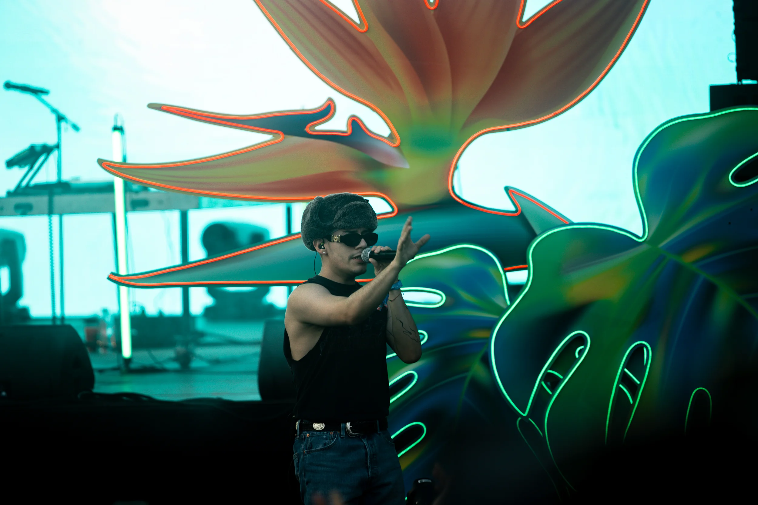 NSQK performing at Vaivén 2024 in Mexico, photographed by Ludovic Delot · frame 117