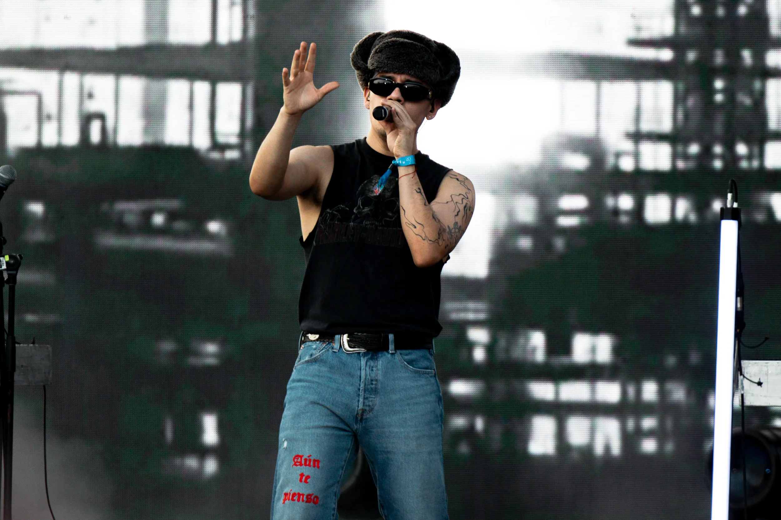 NSQK performing at Vaivén 2024 in Mexico, photographed by Ludovic Delot · frame 118