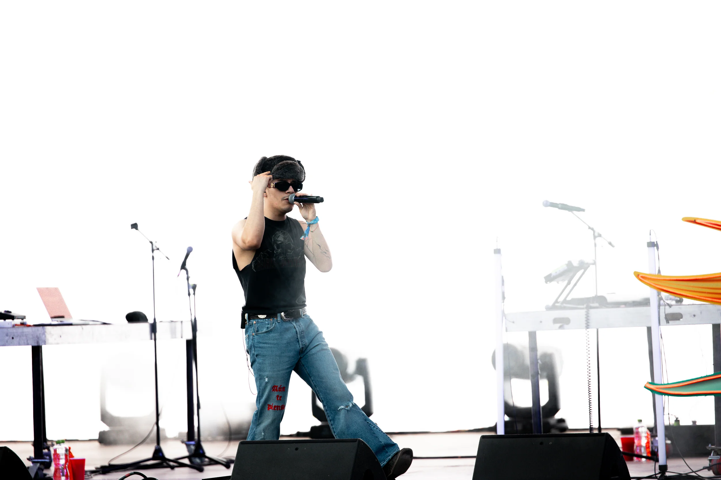 NSQK performing at Vaivén 2024 in Mexico, photographed by Ludovic Delot · frame 125