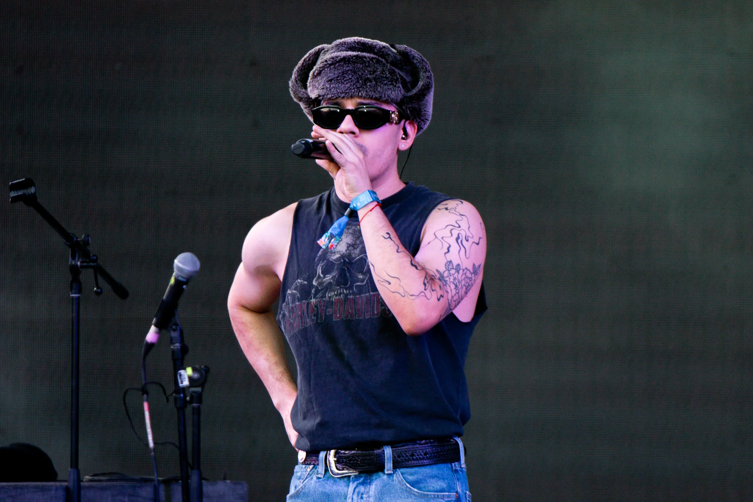 NSQK performing at Vaivén 2024 in Mexico, photographed by Ludovic Delot · frame 127
