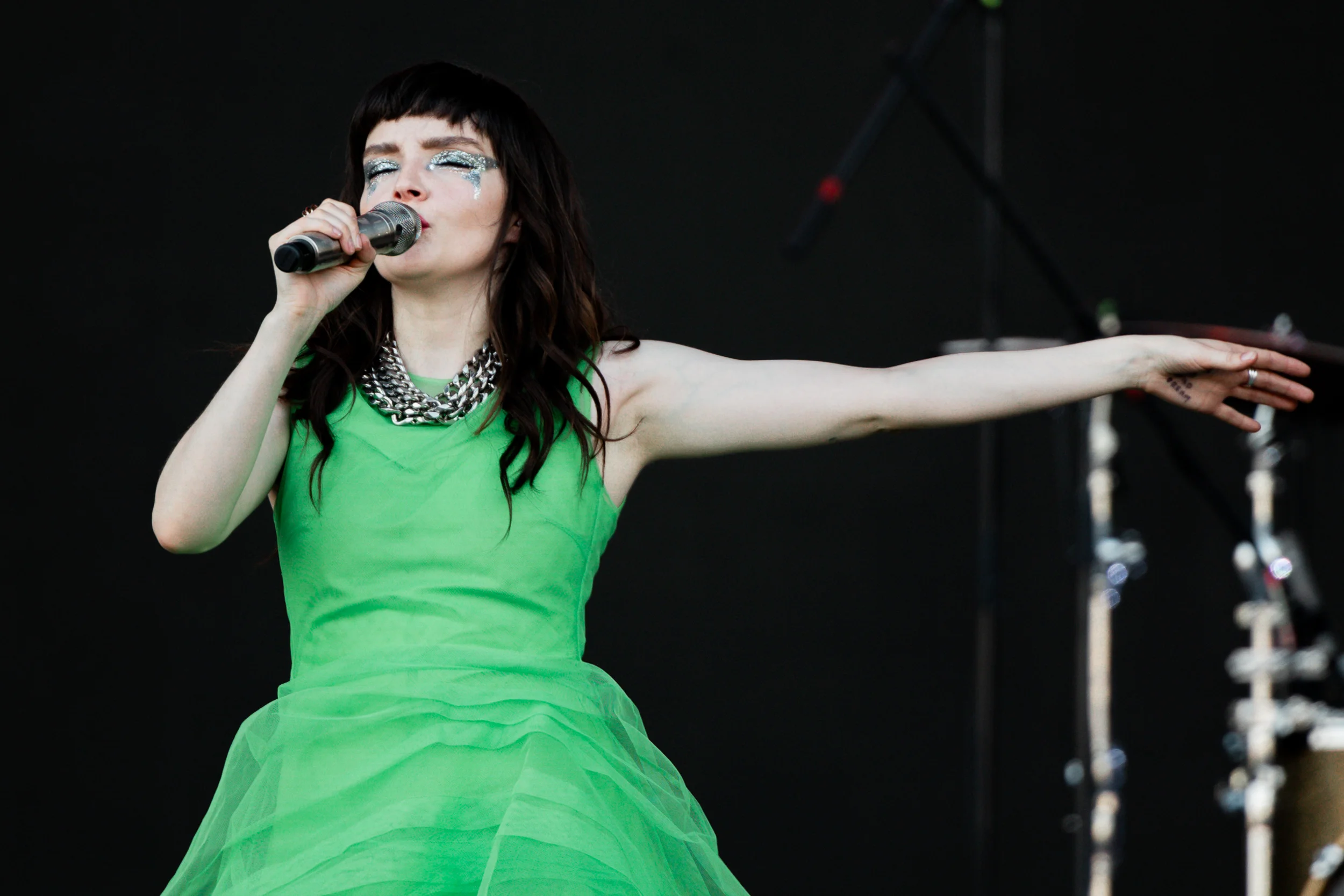 L'Impératrice performing at Vaivén 2024 in Mexico, photographed by Ludovic Delot · frame 128