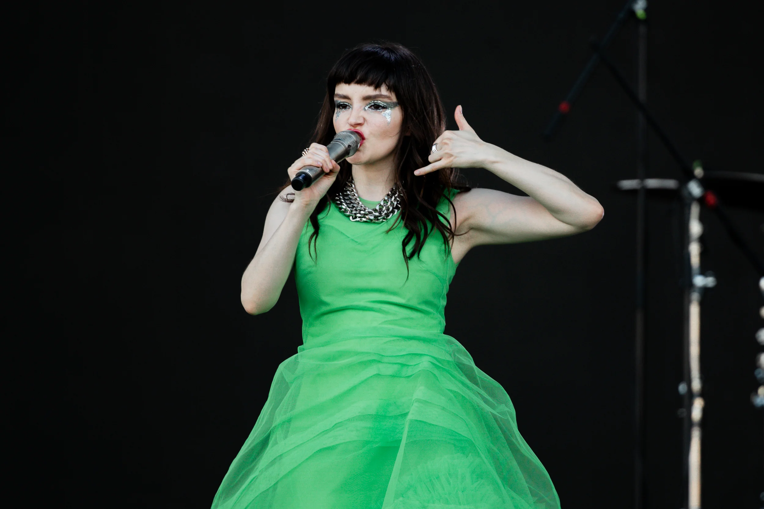 L'Impératrice performing at Vaivén 2024 in Mexico, photographed by Ludovic Delot · frame 129