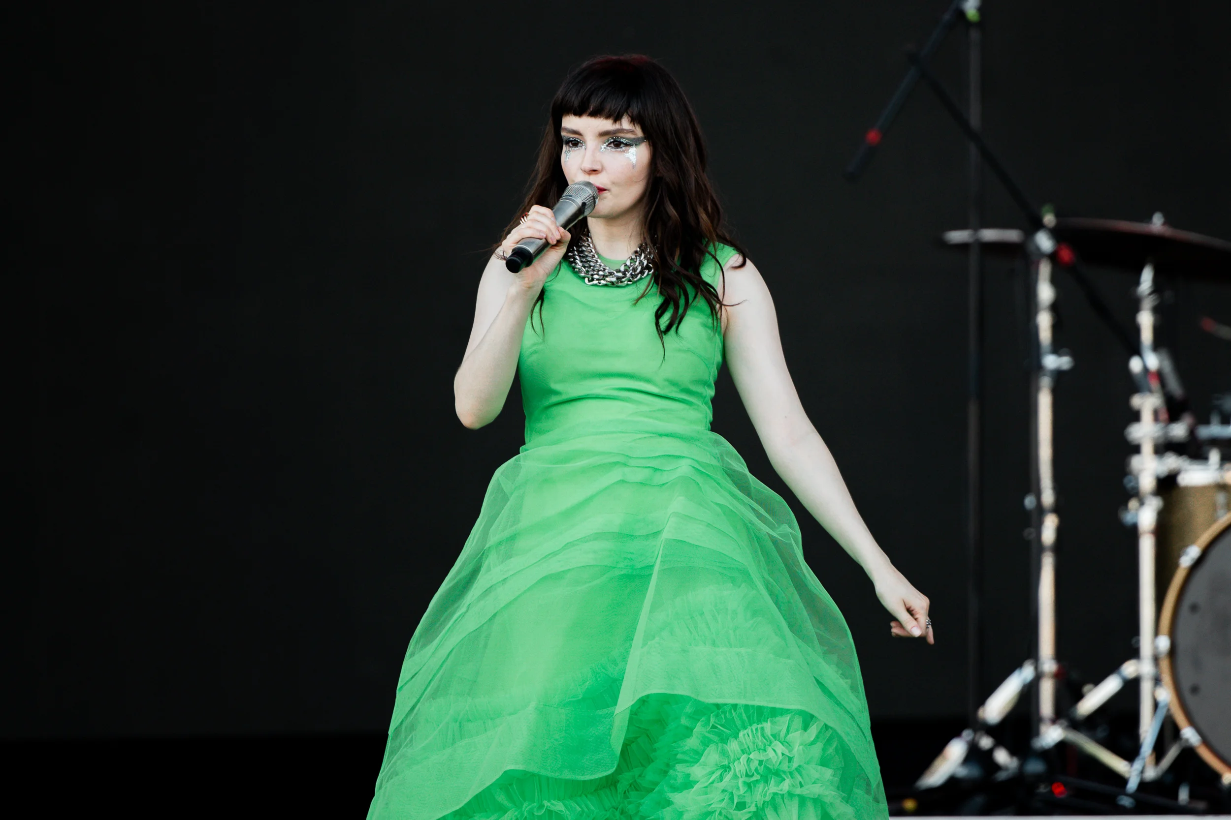 L'Impératrice performing at Vaivén 2024 in Mexico, photographed by Ludovic Delot · frame 130