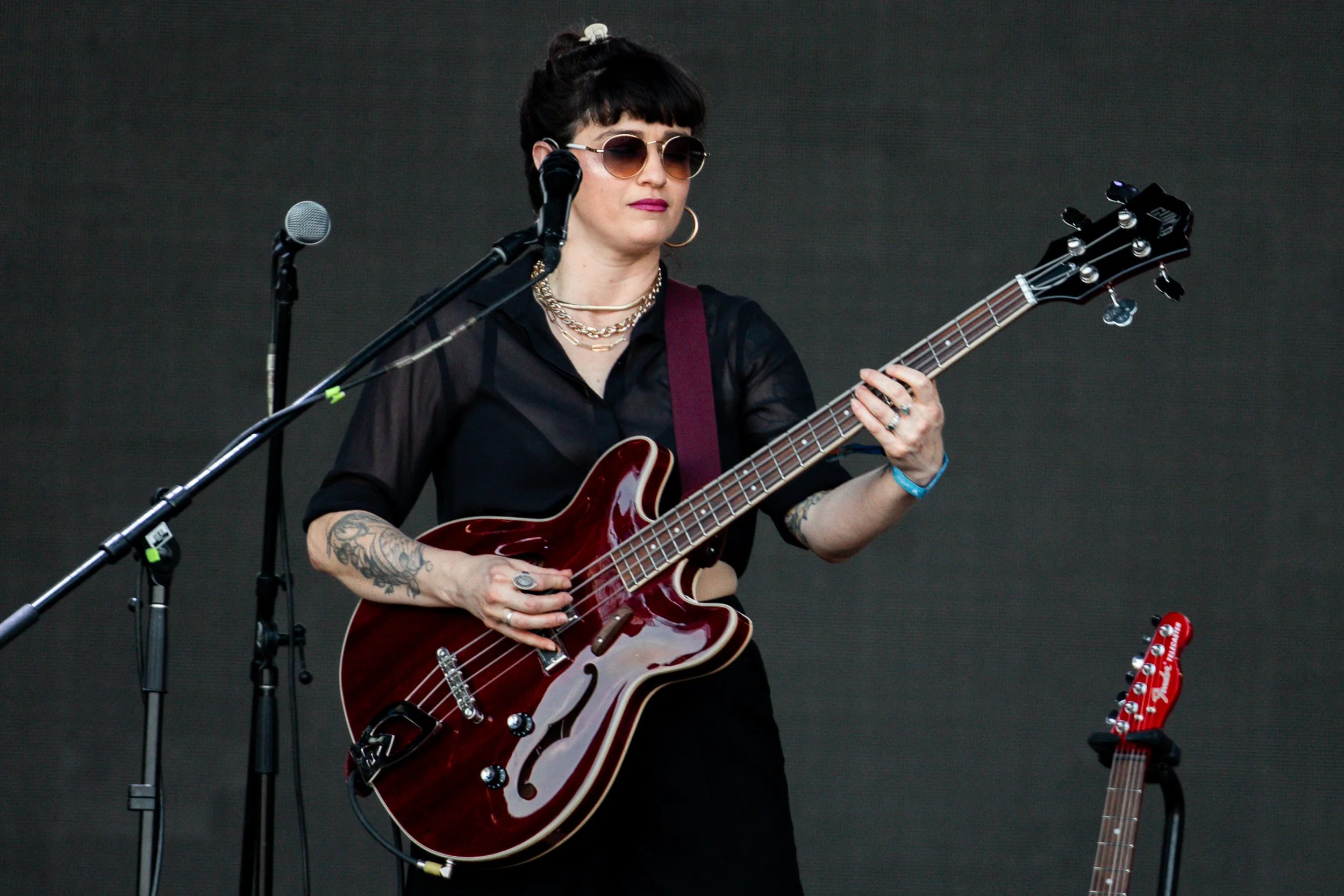 L'Impératrice performing at Vaivén 2024 in Mexico, photographed by Ludovic Delot · frame 131