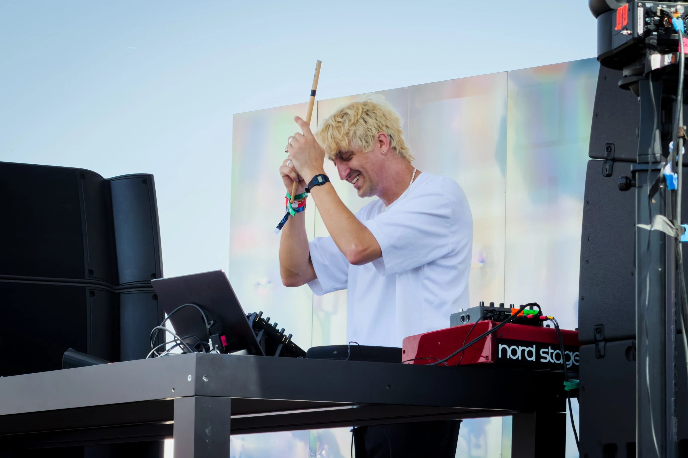 Parra for Cuva performing at Cercle Festival 2026, photographed by Ludovic Delot