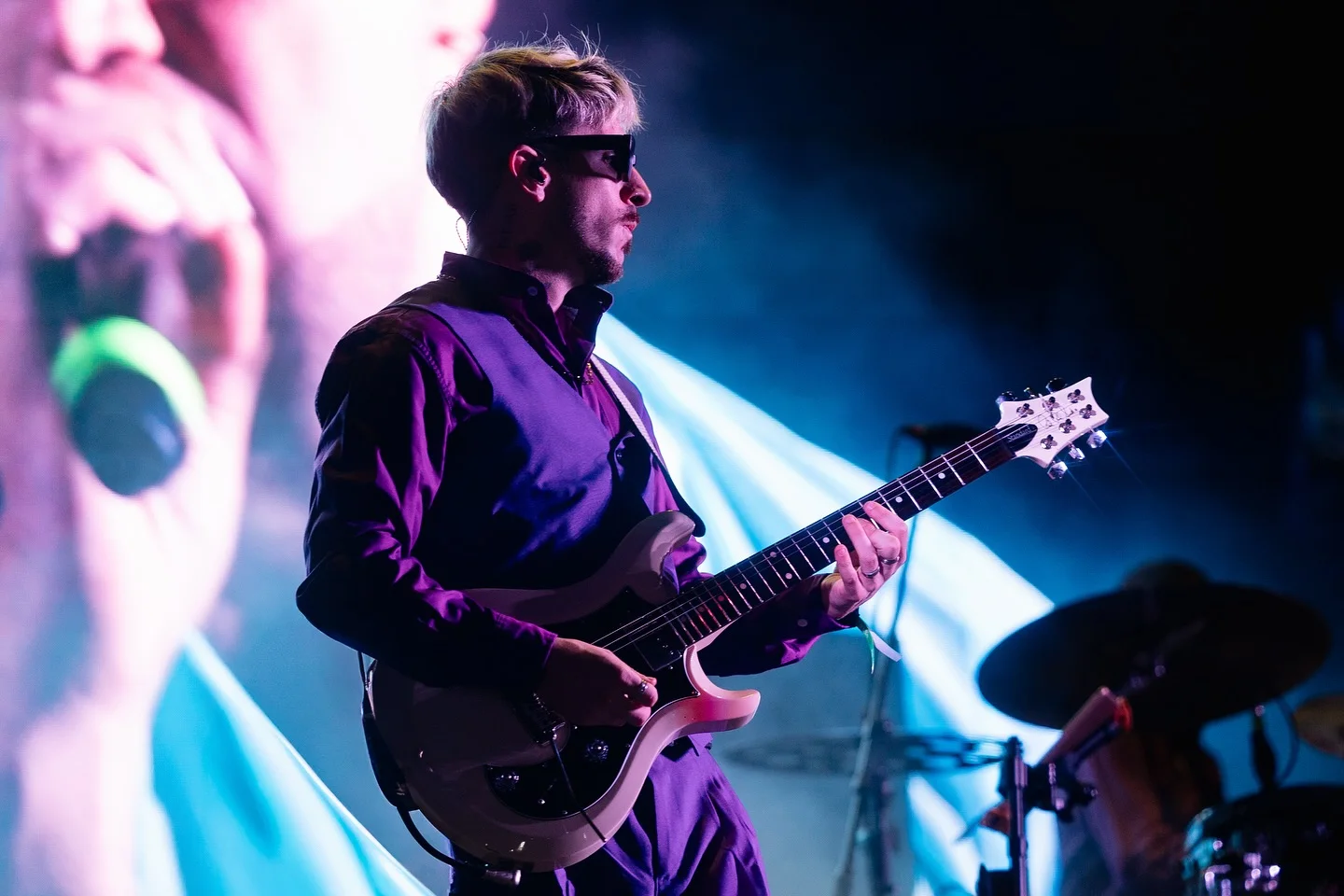 Lori Meyers performing at Vive Latino 2024, photographed by Ludovic Delot