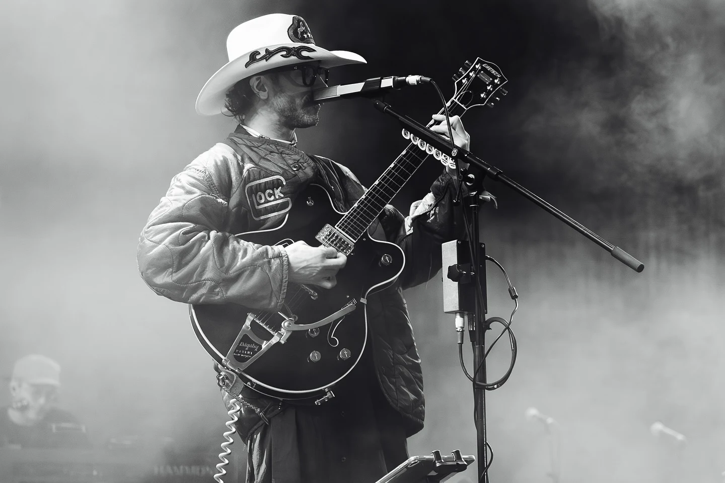 Portugal. The Man performing at Vive Latino 2024, photographed by Ludovic Delot