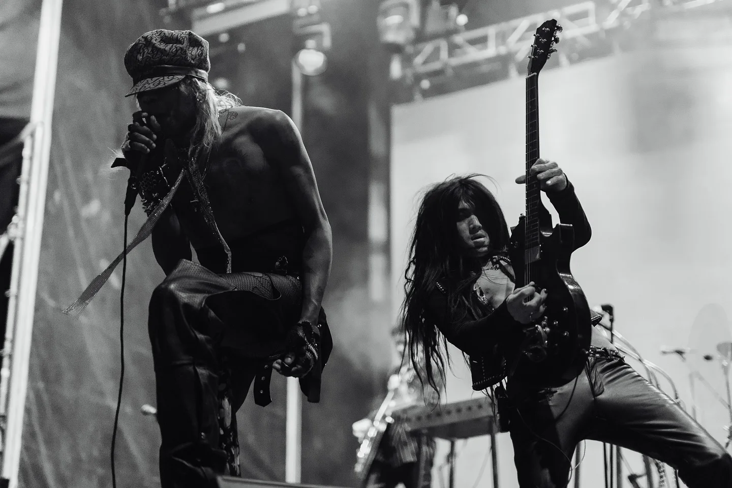 Yves Tumor performing at Vive Latino 2024, photographed by Ludovic Delot