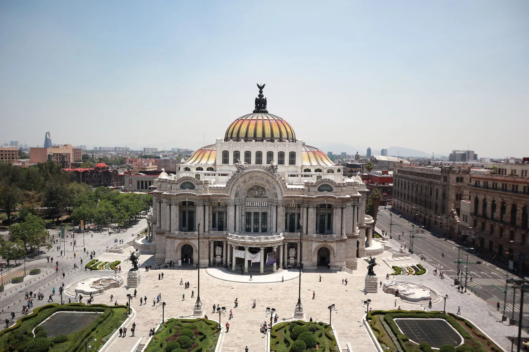 Palacio de Bellas Artes en Ciudad de México, fotografiado por Ludovic Delot