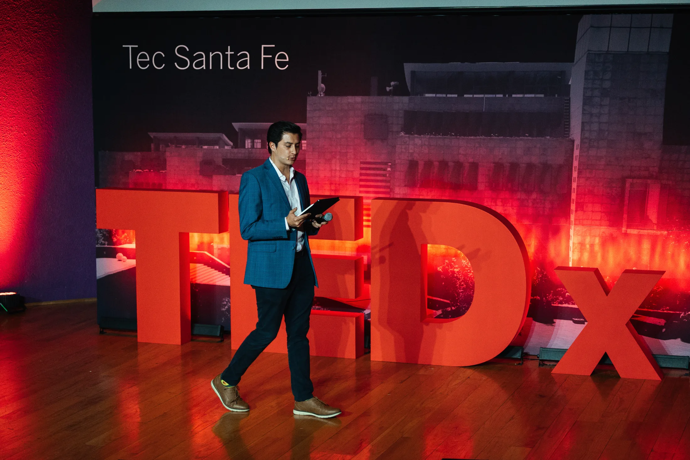 TEDx Tec Santa Fe event photograph by Ludovic Delot